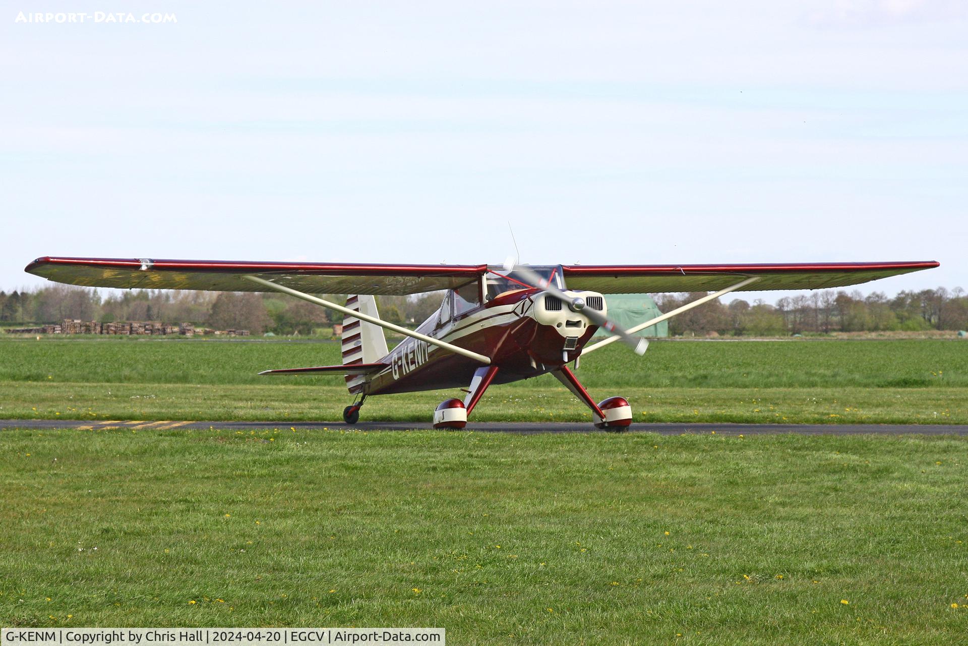 G-KENM, 1946 Luscombe 8E Silvaire C/N 2908, Sleap
