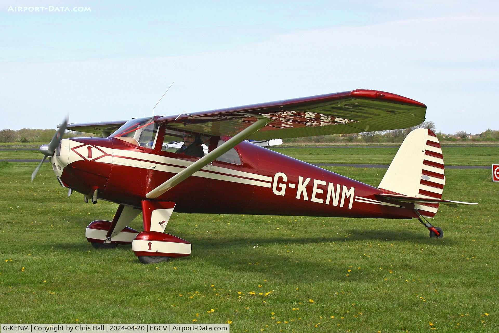 G-KENM, 1946 Luscombe 8E Silvaire C/N 2908, Sleap