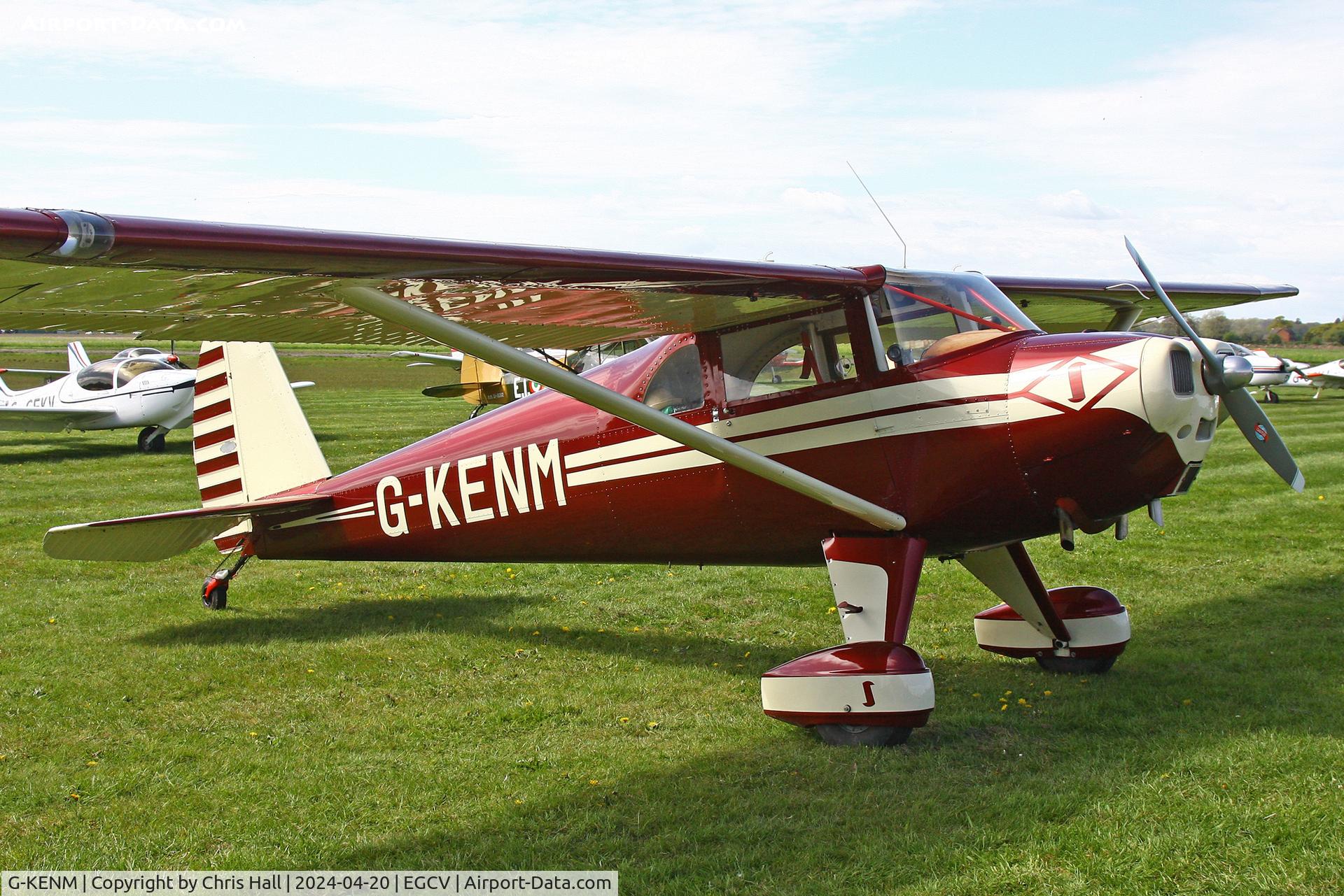 G-KENM, 1946 Luscombe 8E Silvaire C/N 2908, Sleap