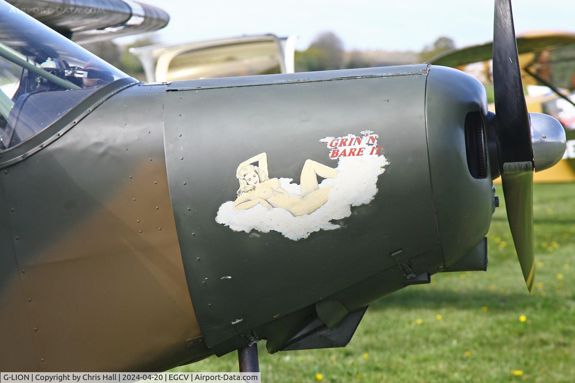 G-LION, 1954 Piper L-21B Super Cub (PA-18-135) C/N 18-3857, Sleap