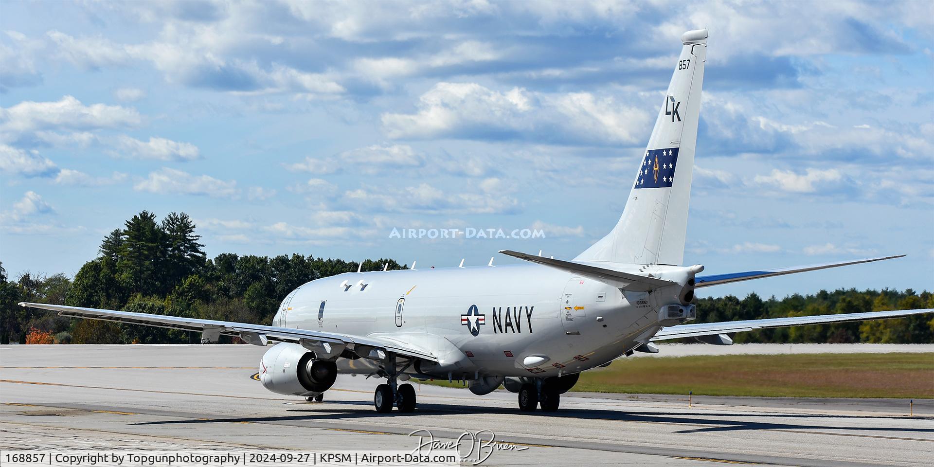 168857, 2016 Boeing P-8A Poseidon C/N 44149/5458, VP-26