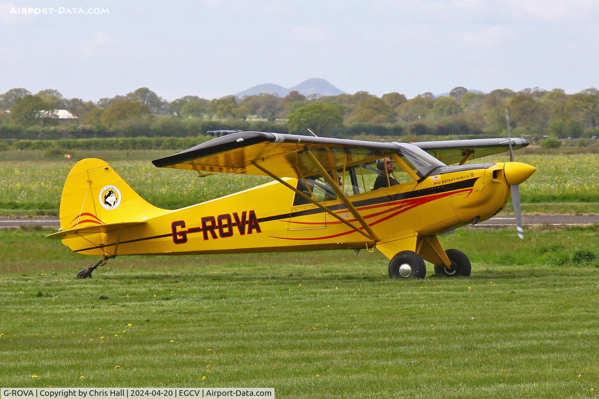G-ROVA, 2016 Aviat A-1B Husky C/N NF0008, Sleap