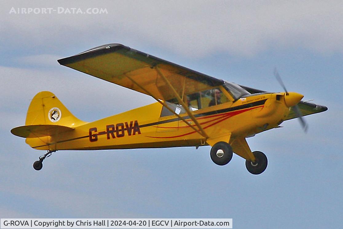 G-ROVA, 2016 Aviat A-1B Husky C/N NF0008, Sleap