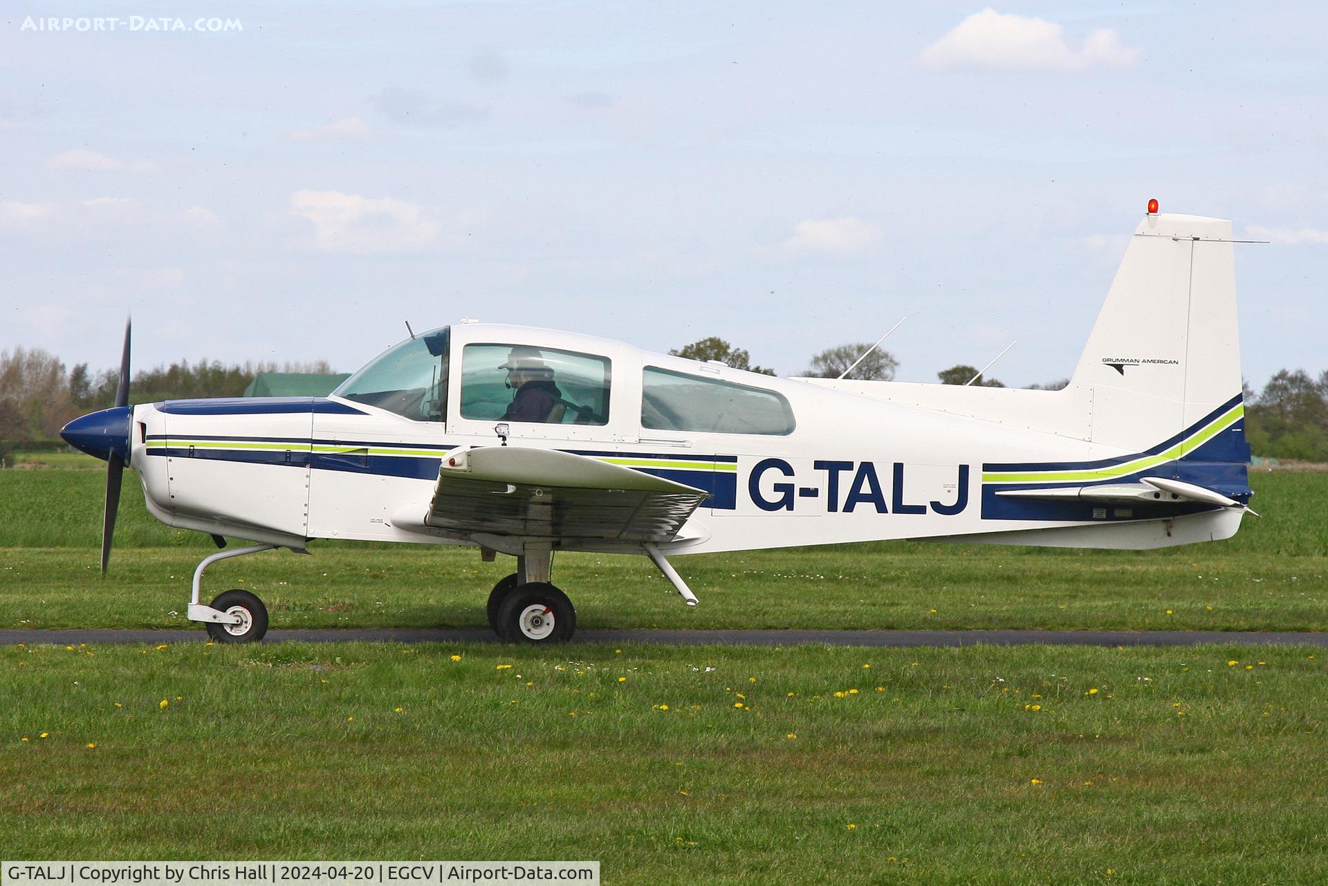 G-TALJ, 1973 Grumman American AA-5 Traveler C/N AA5-0479, Sleap