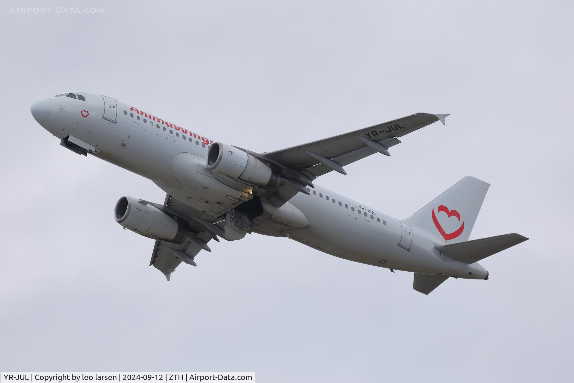 YR-JUL, Airbus A320-232 C/N 3863, Zakynthos 12.9.2024