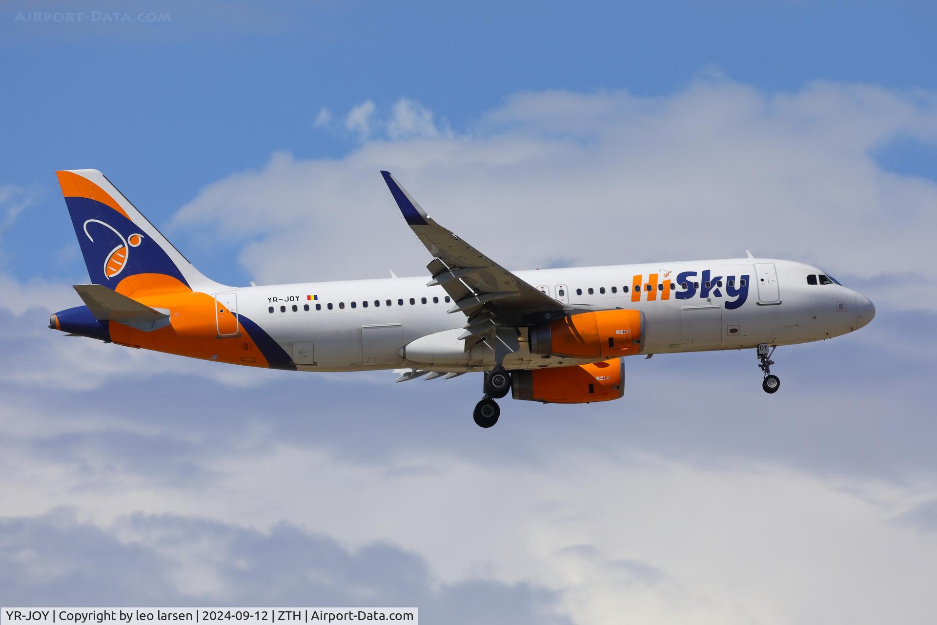 YR-JOY, 2015 Airbus A320-232 W C/N 6513, Zakynthos 12.9.2024