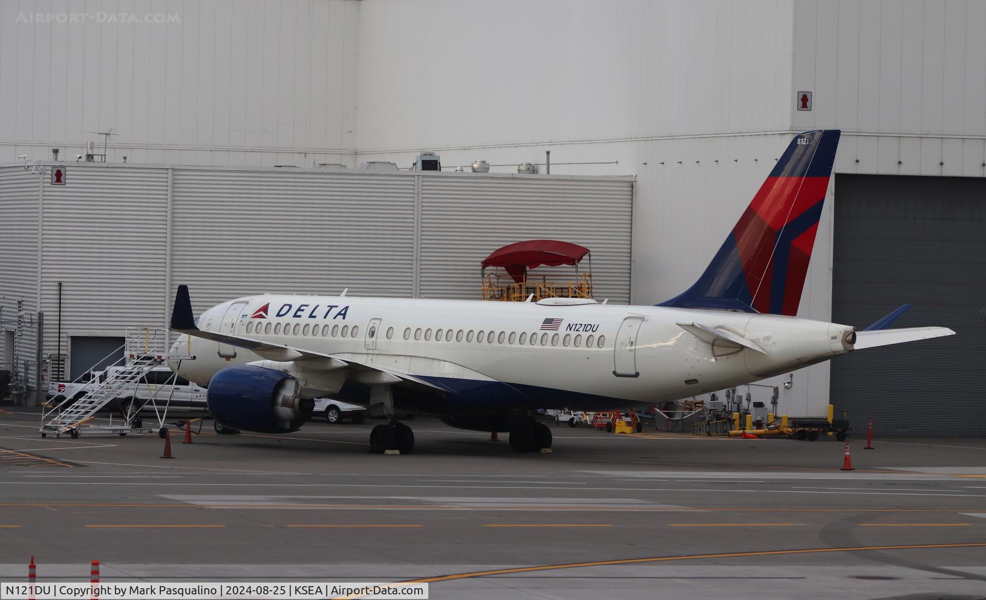 N121DU, 2019 Airbus A220-171 C/N 500040, Airbus A220-171