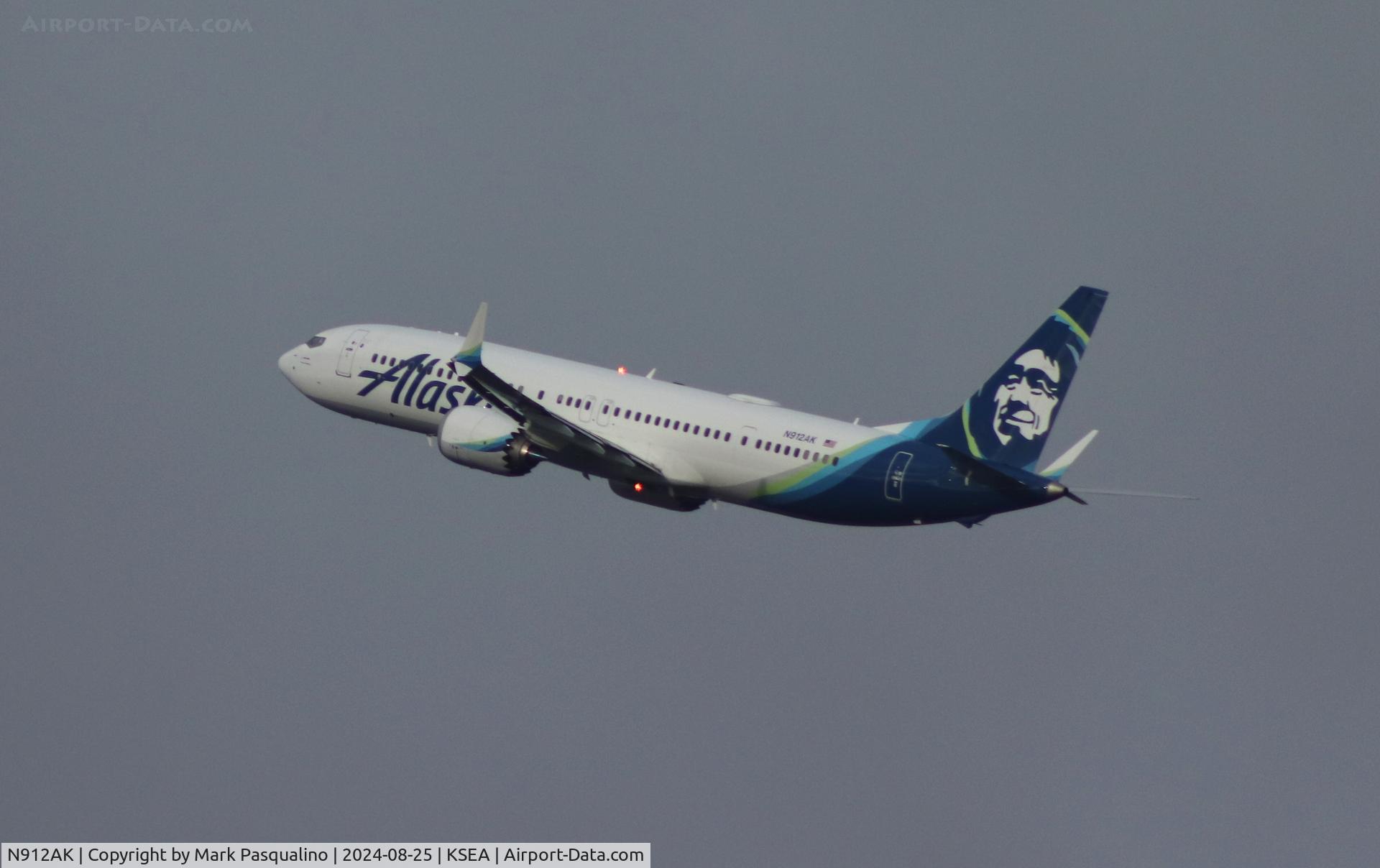 N912AK, 2023 Boeing 737-9 MAX C/N 67507, Boeing 737-9 MAX