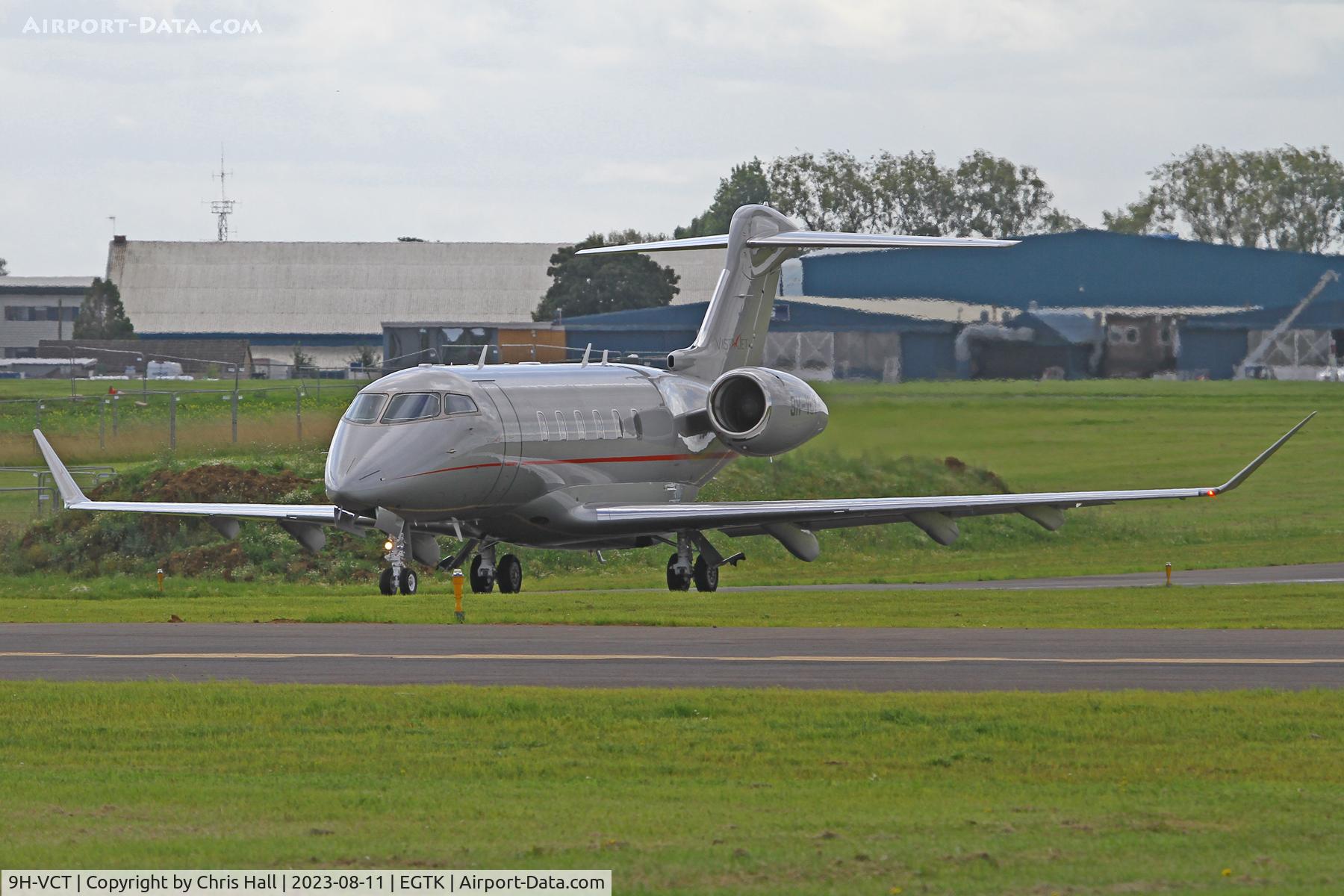 9H-VCT, Bombardier BD-100-1A10 Challenger 350 C/N 20928, Oxford