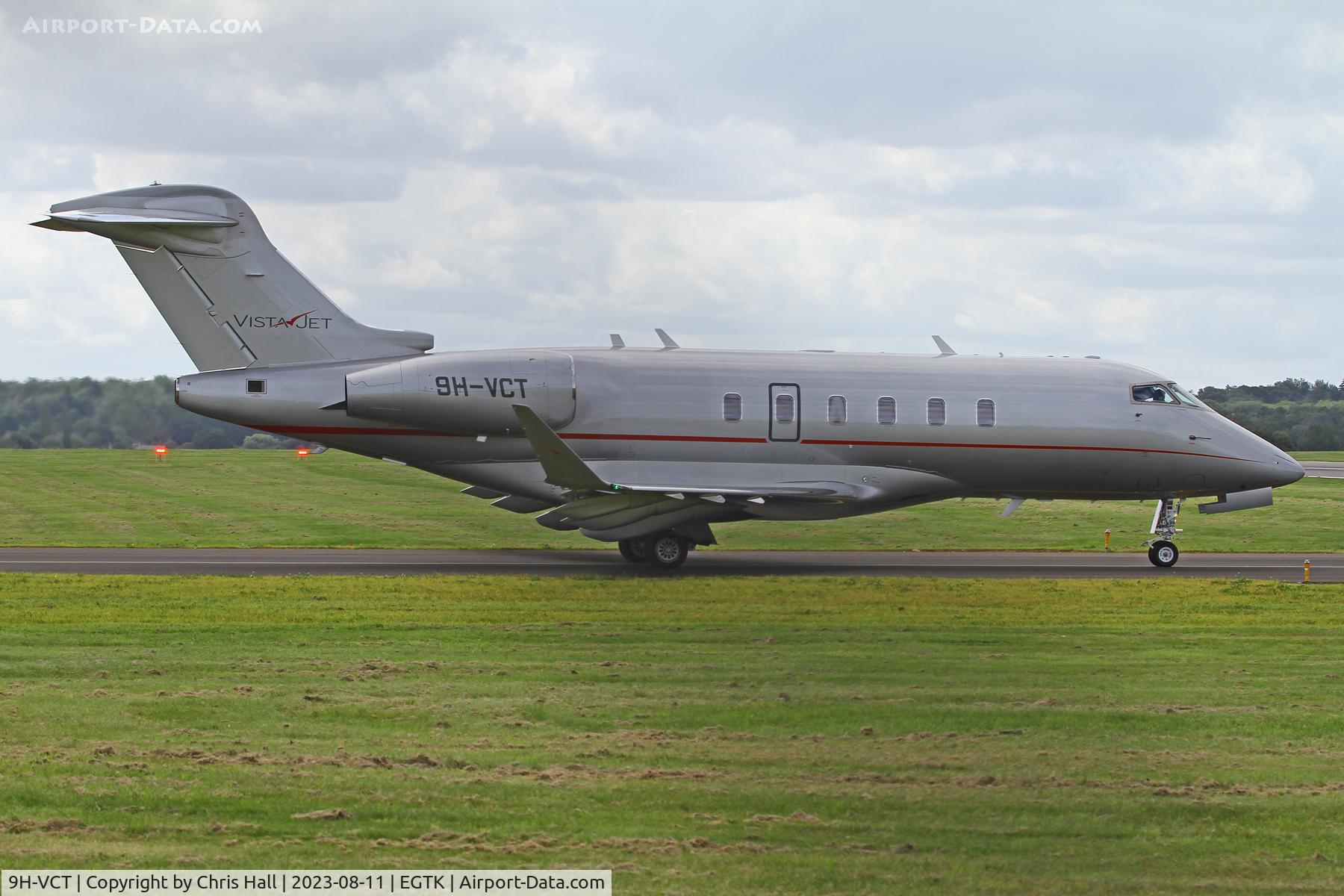 9H-VCT, Bombardier BD-100-1A10 Challenger 350 C/N 20928, Oxford