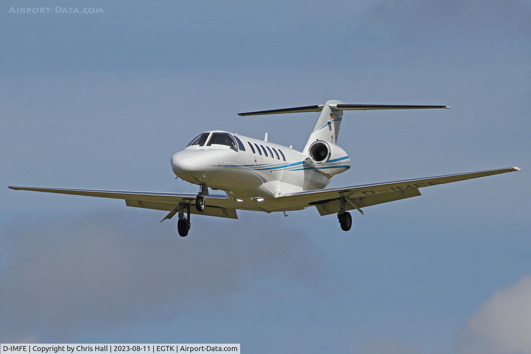 D-IMFE, 2009 Cessna 525A CitationJet CJ2+ C/N 525A-0454, Oxford