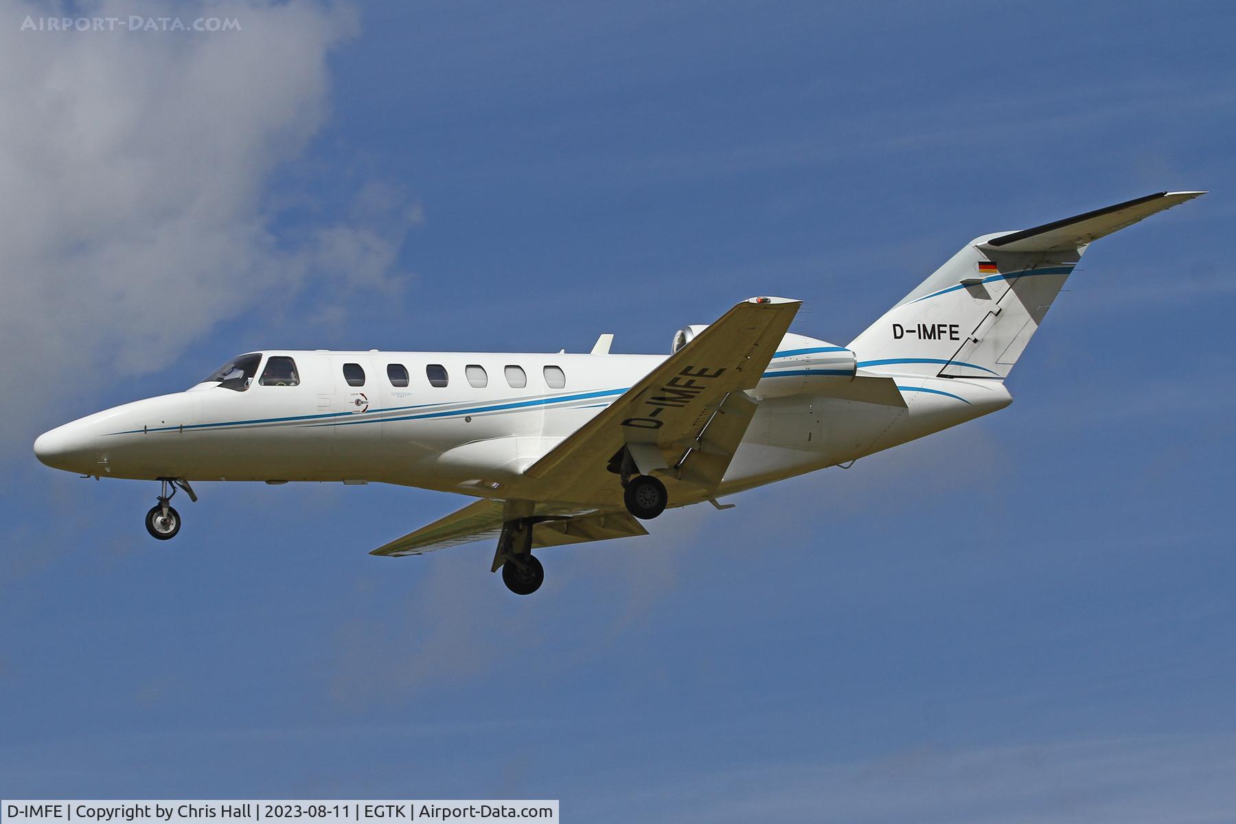 D-IMFE, 2009 Cessna 525A CitationJet CJ2+ C/N 525A-0454, Oxford