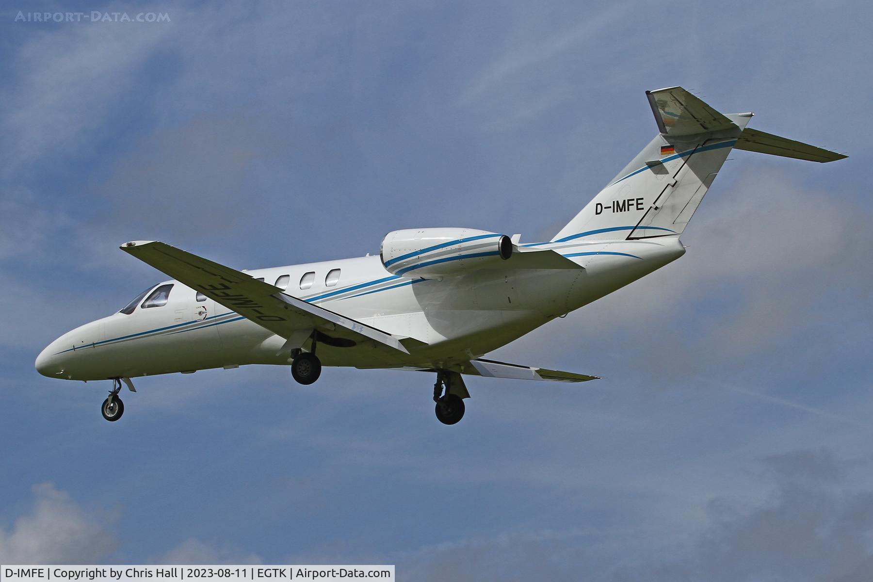 D-IMFE, 2009 Cessna 525A CitationJet CJ2+ C/N 525A-0454, Oxford