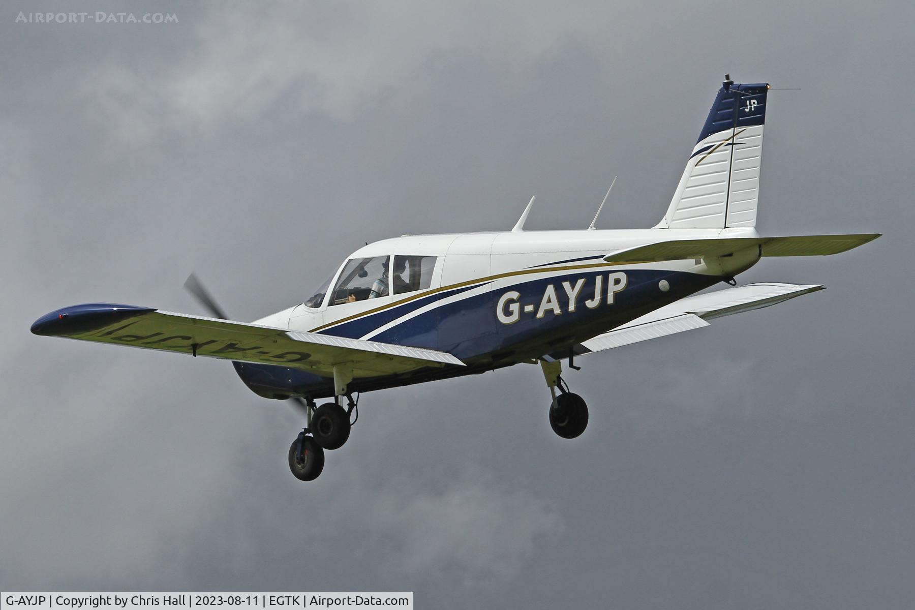 G-AYJP, 1970 Piper PA-28-140 Cherokee C/N 28-26403, Oxford