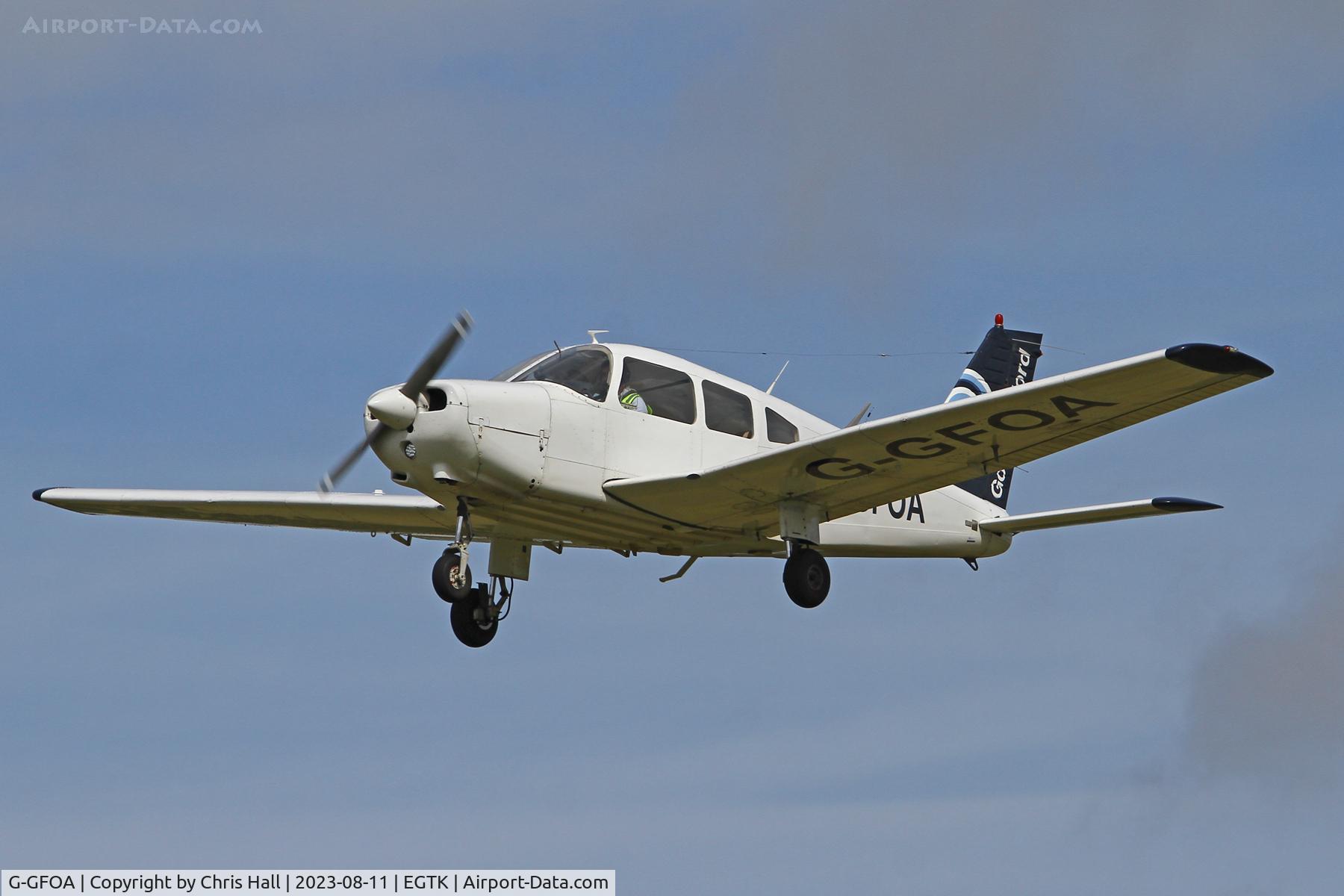 G-GFOA, 1976 Piper PA-28-161 Warrior II C/N 28-7816651, Oxford