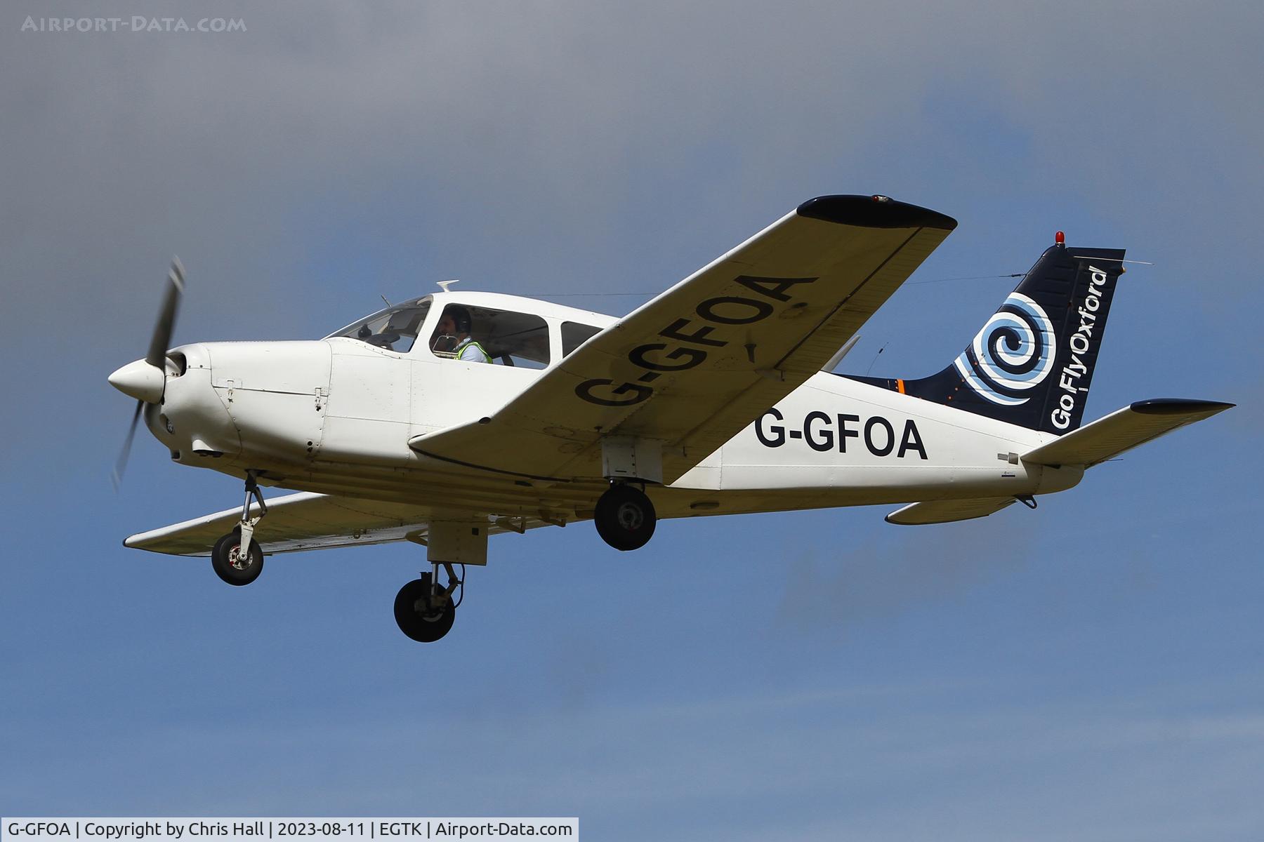 G-GFOA, 1976 Piper PA-28-161 Warrior II C/N 28-7816651, Oxford
