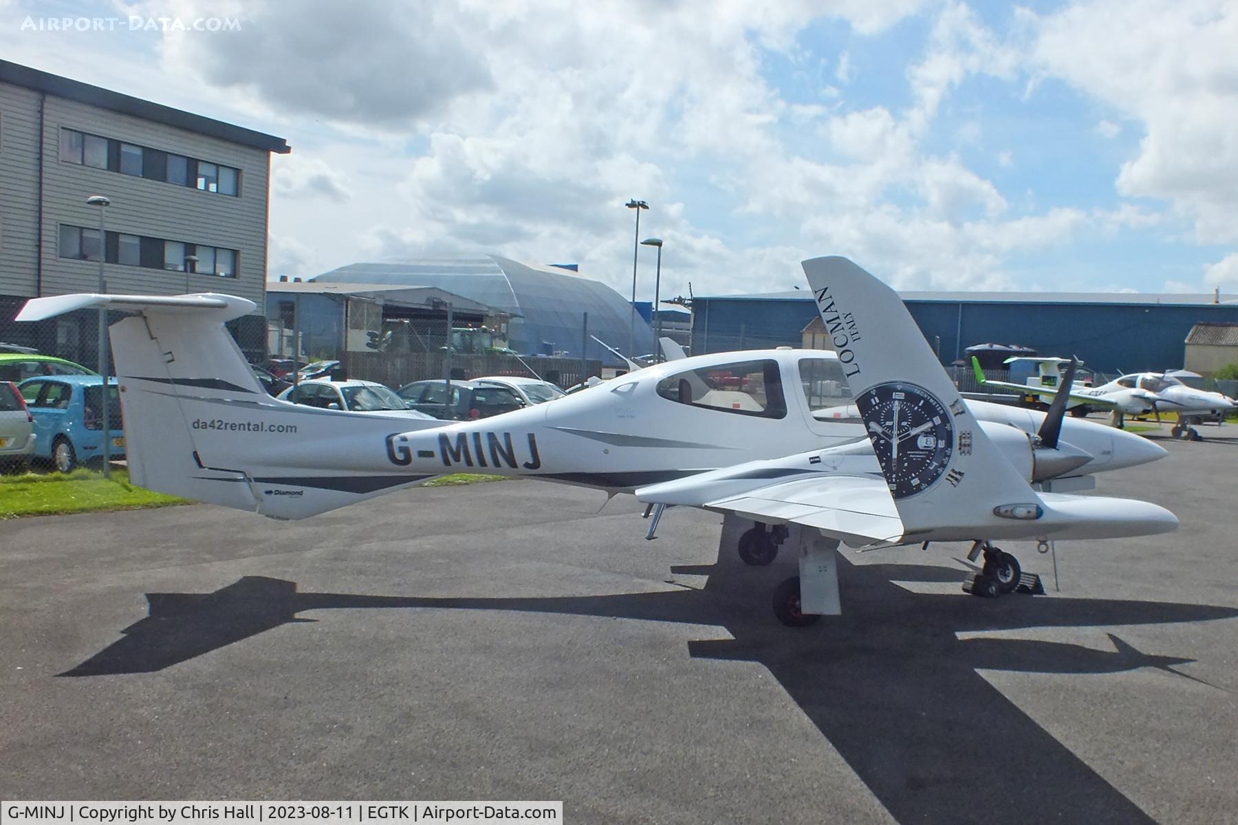 G-MINJ, 2007 Diamond DA-42 Twin Star C/N 42.246, Oxford