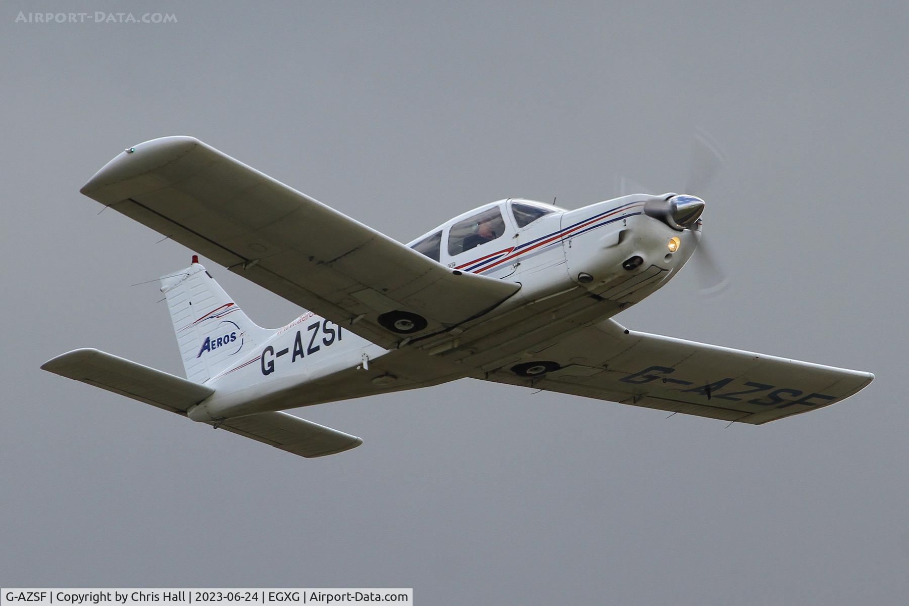 G-AZSF, 1972 Piper PA-28R-200-2 Cherokee Arrow II C/N 28R-7235048, Church Fenton - Leeds East