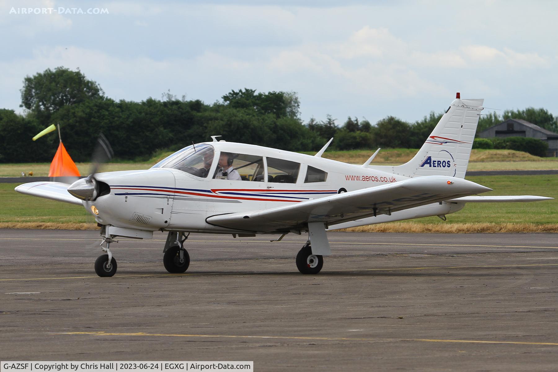 G-AZSF, 1972 Piper PA-28R-200-2 Cherokee Arrow II C/N 28R-7235048, Church Fenton - Leeds East