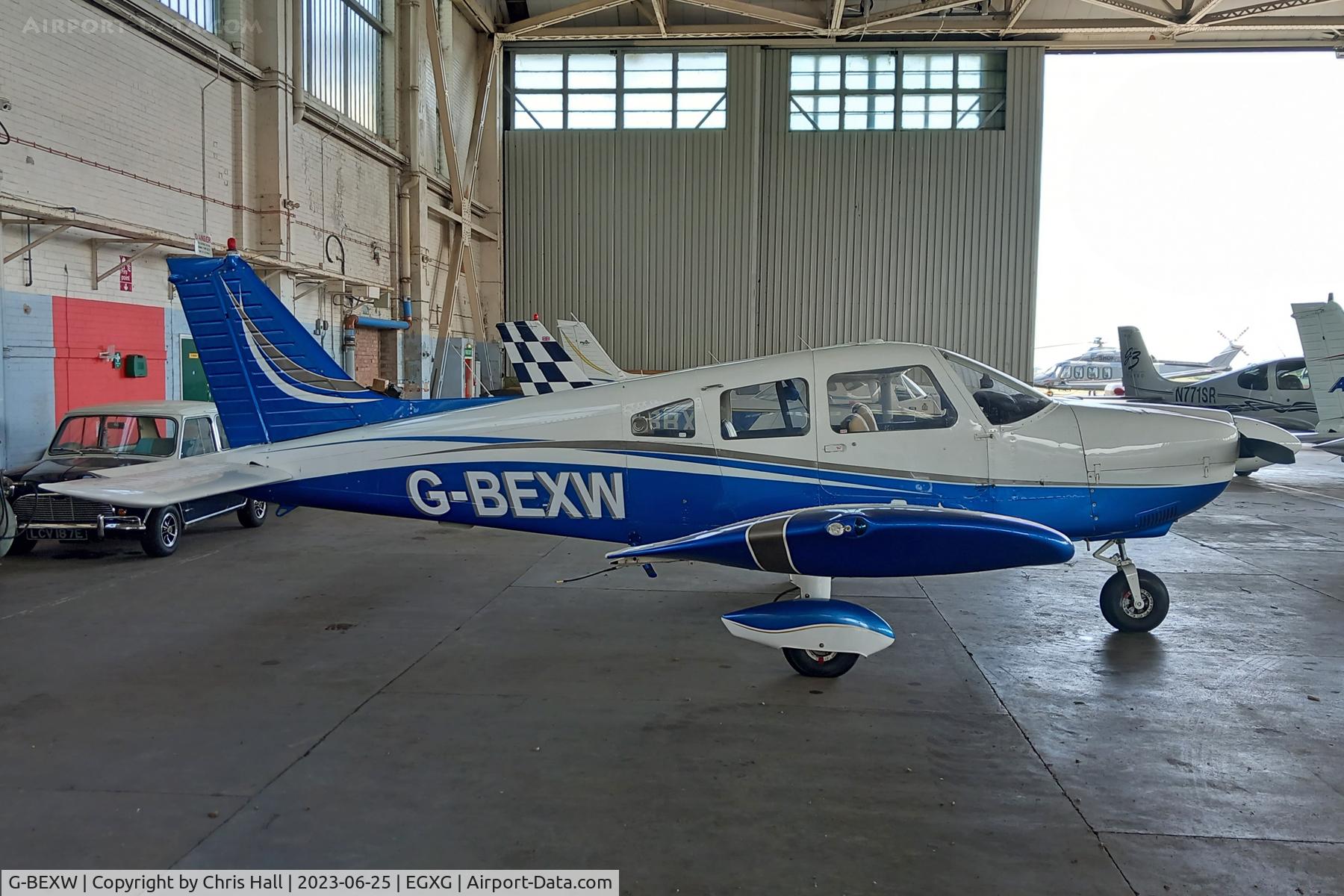 G-BEXW, 1977 Piper PA-28-181 Cherokee Archer II C/N 28-7790521, Church Fenton - Leeds East