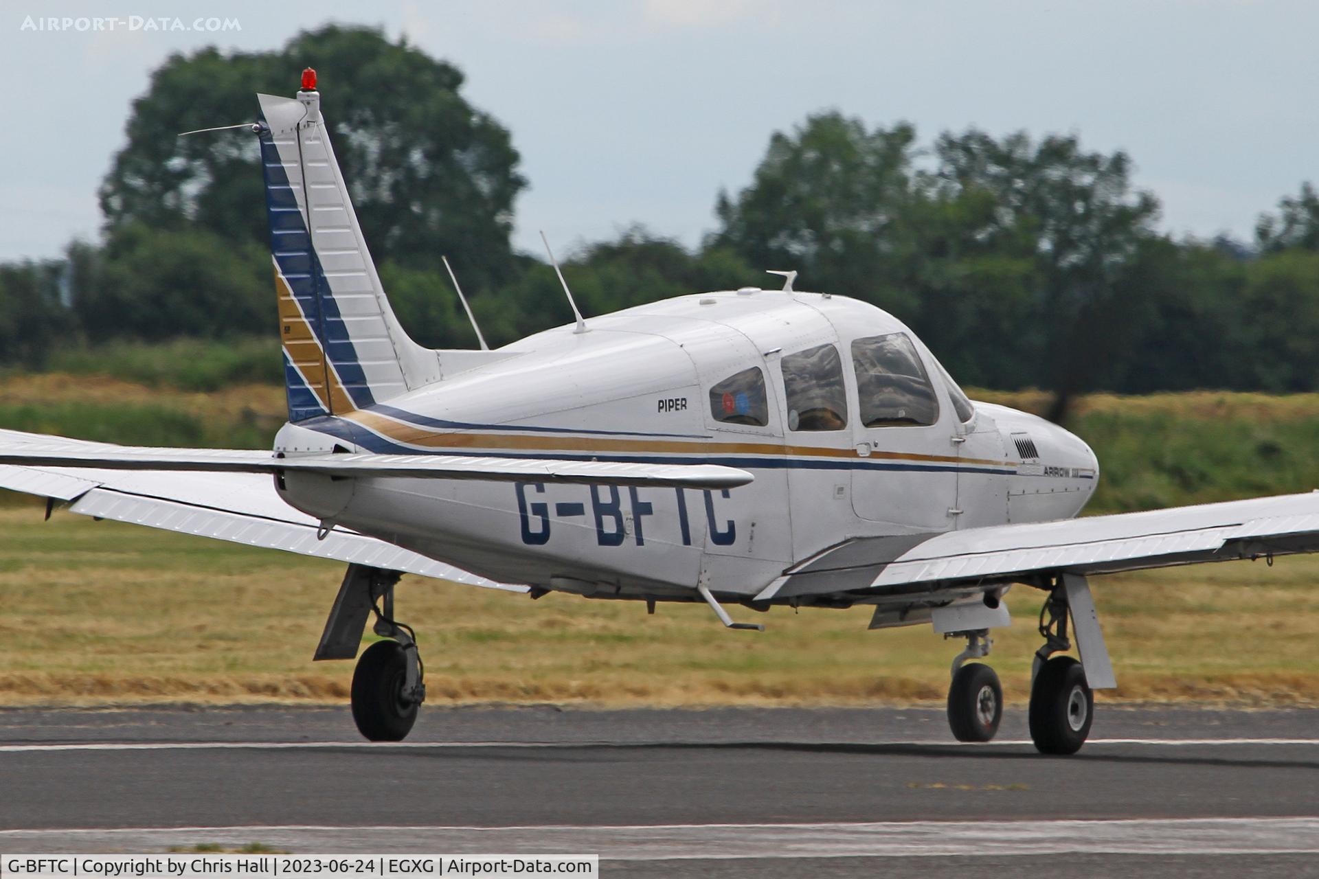 G-BFTC, 1978 Piper PA-28R-201T Cherokee Arrow III C/N 28R-7803197, Church Fenton - Leeds East