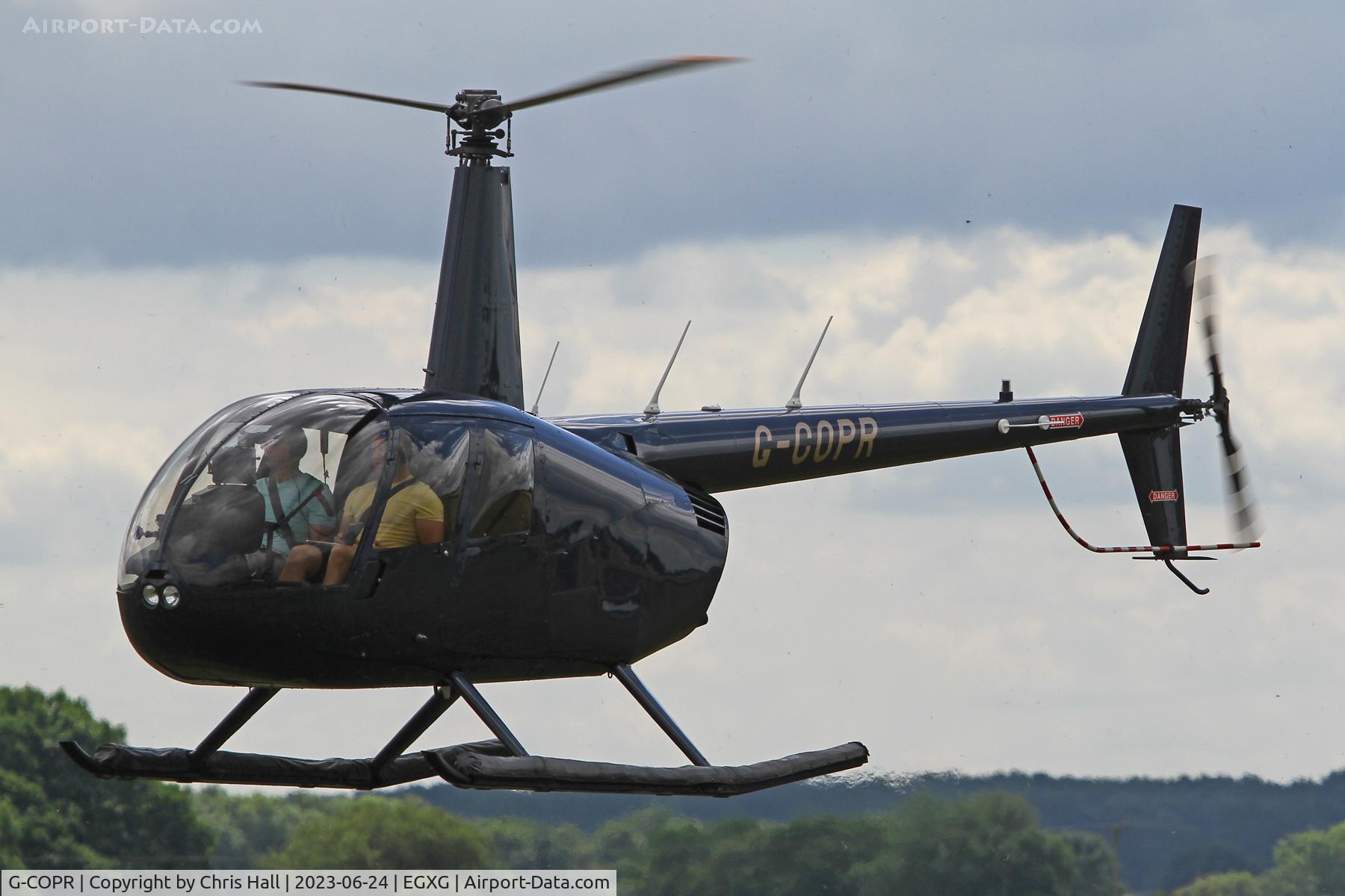 G-COPR, 2018 Robinson R44 Raven II C/N 14172, Church Fenton - Leeds East