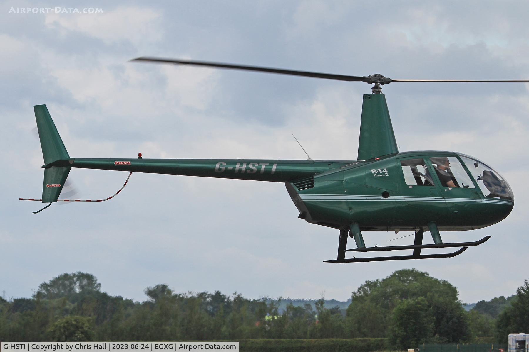 G-HSTI, 2005 Robinson R44 Raven II C/N 10892, Church Fenton - Leeds East