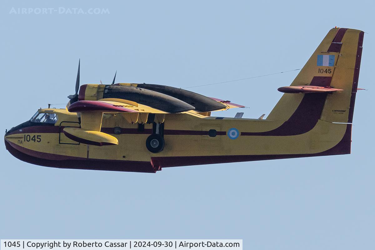 1045, 1976 Canadair CL-215-III (CL-215-1A10) C/N 1045, Gulf of Corinthos
