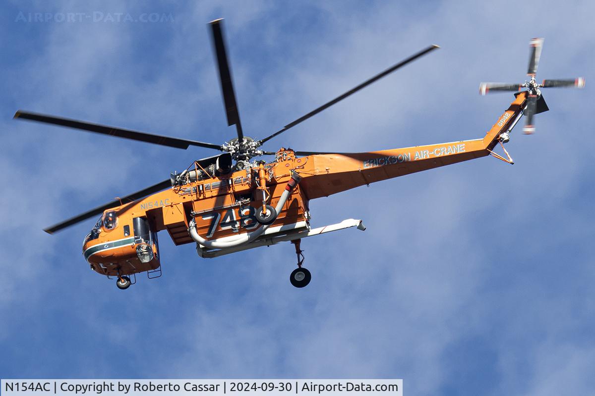 N154AC, 1967 Sikorsky S-64E C/N 64037, Over Diakopto, GR