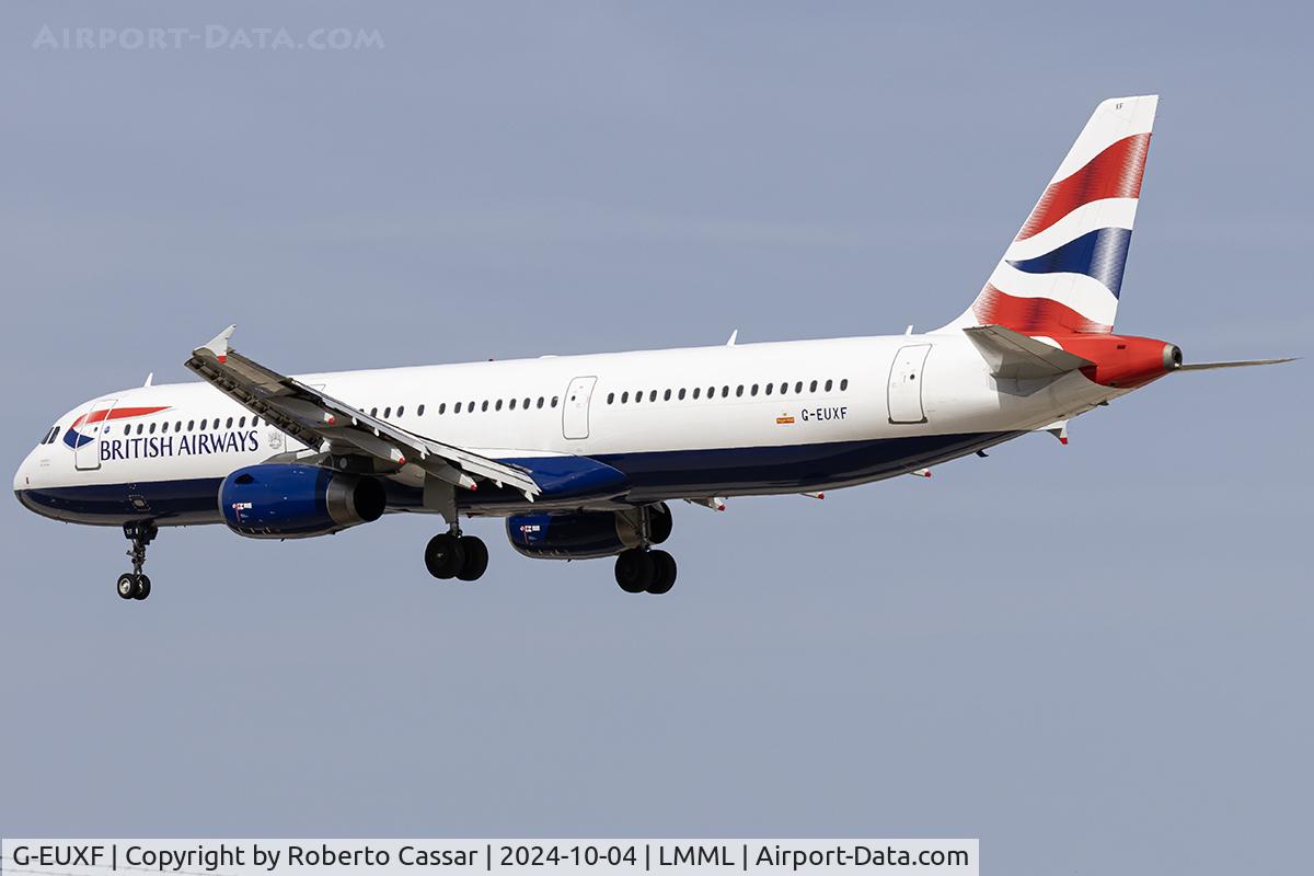 G-EUXF, 2004 Airbus A321-231 C/N 2324, Runway 31