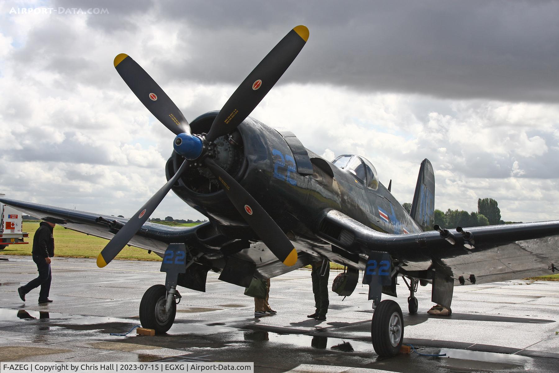 F-AZEG, 1944 Vought F4U-5NL Corsair C/N 124-724, Flying Legends 2023