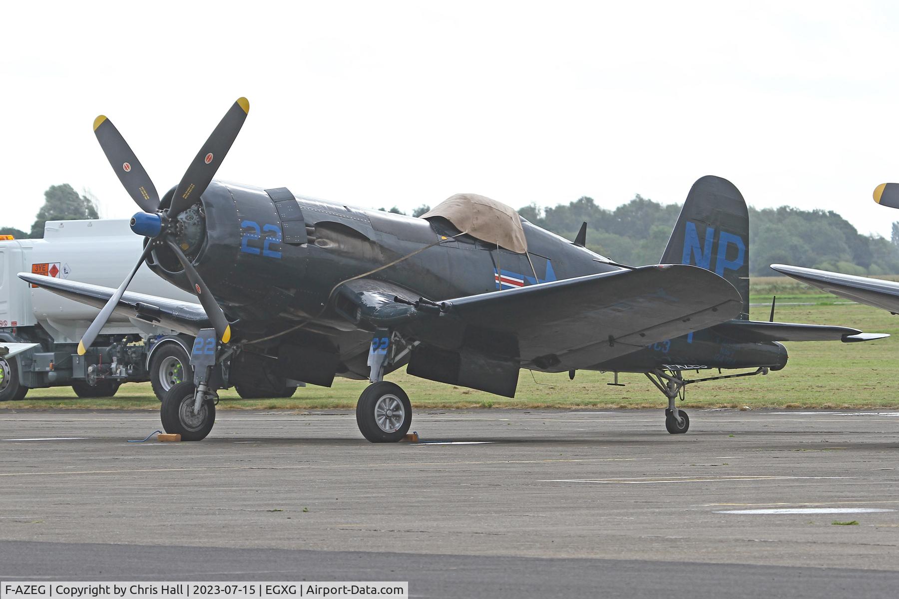 F-AZEG, 1944 Vought F4U-5NL Corsair C/N 124-724, Flying Legends 2023