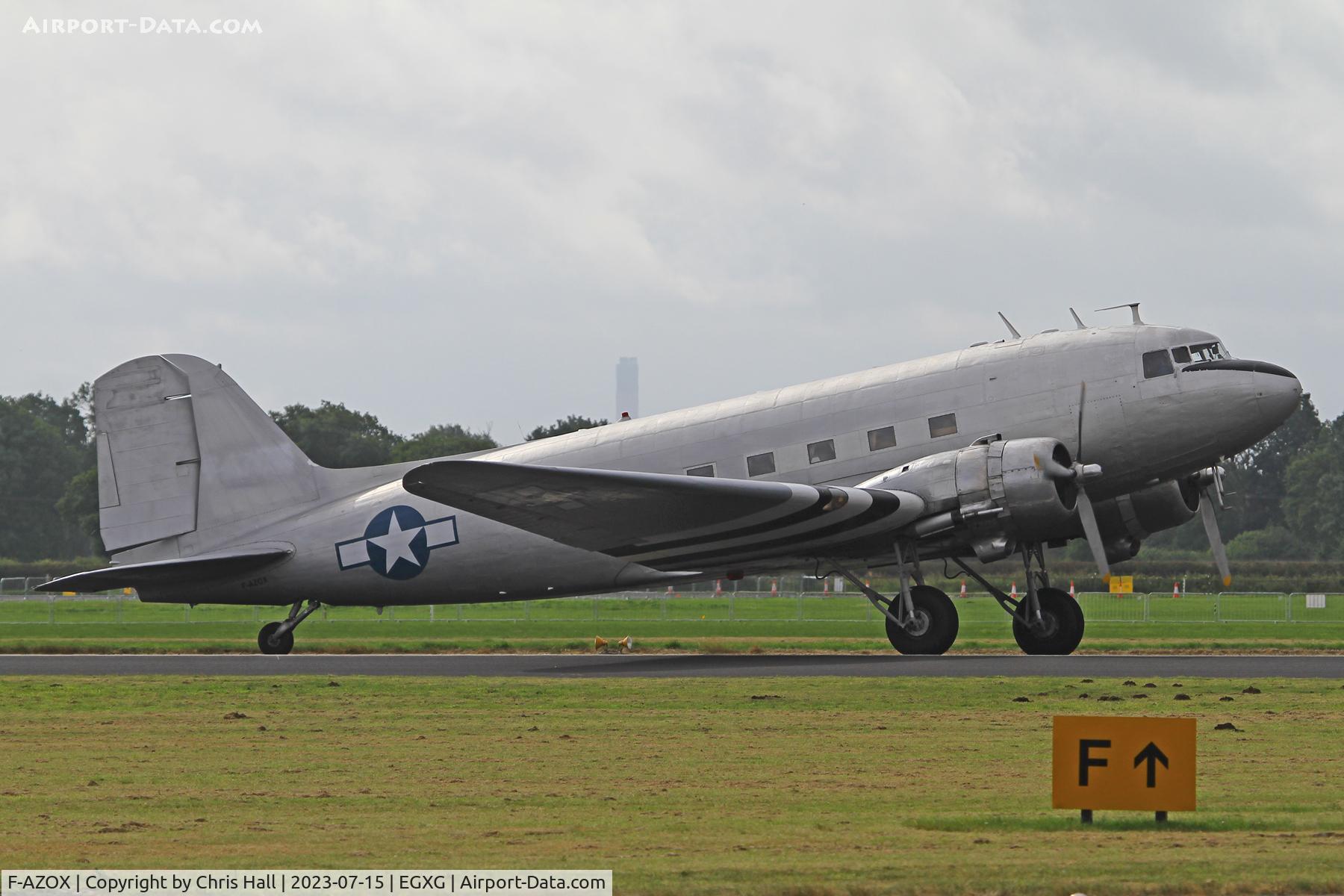 F-AZOX, 1945 Douglas DC-3C-S1C3G (C-47B-35-DK) C/N 16604, Flying Legends 2023