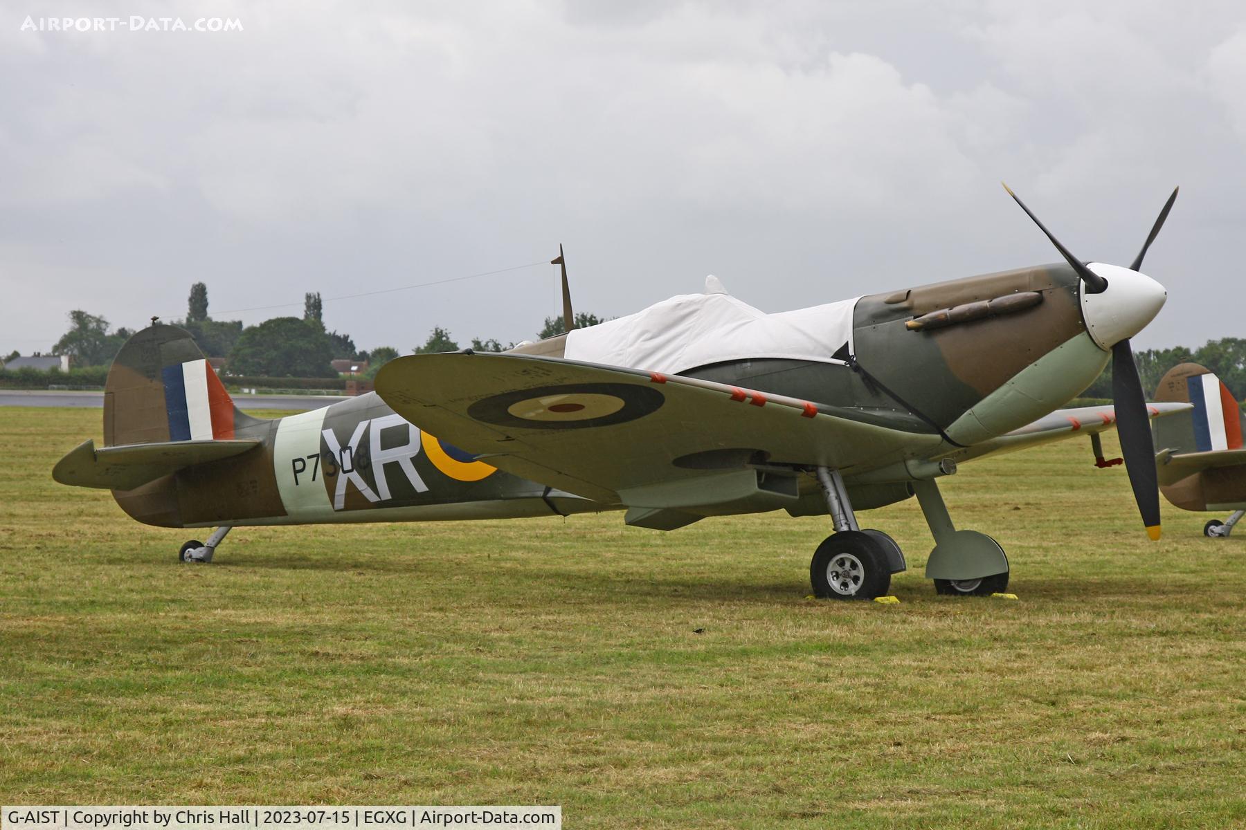 G-AIST, 1941 Supermarine 300 Spitfire Mk1A C/N WASP/20/2, Flying Legends 2023