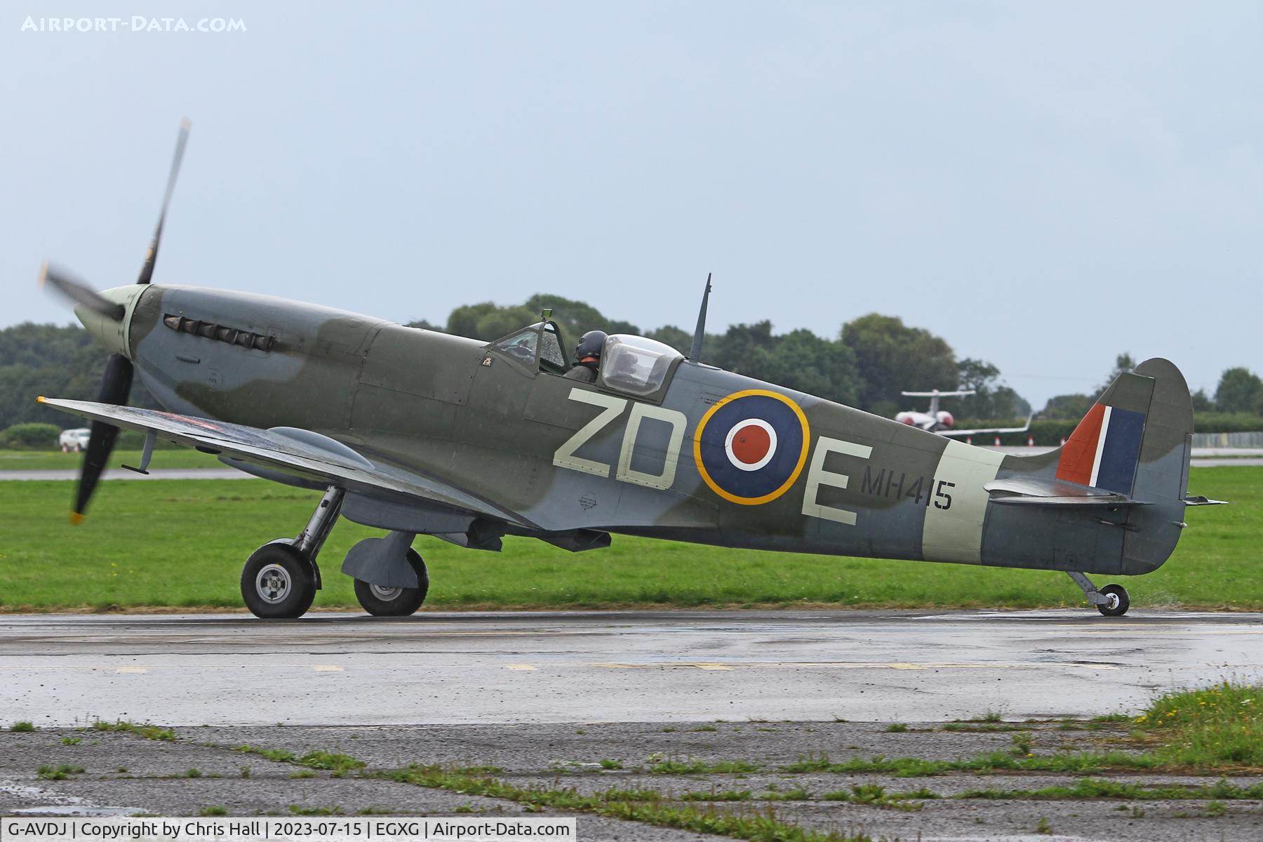 G-AVDJ, 1943 Supermarine 361 Spitfire LF9C C/N CBAF.IX.533, Flying Legends 2023