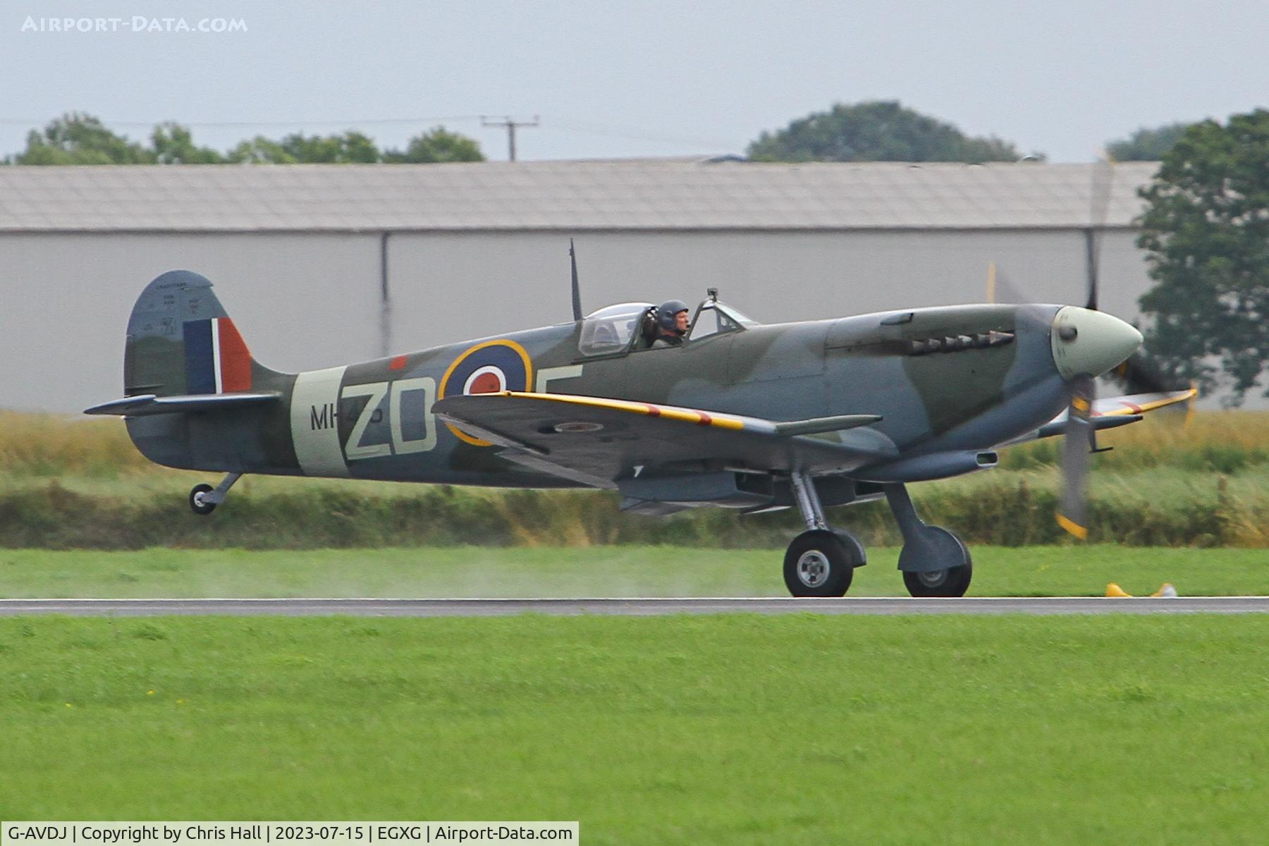 G-AVDJ, 1943 Supermarine 361 Spitfire LF9C C/N CBAF.IX.533, Flying Legends 2023