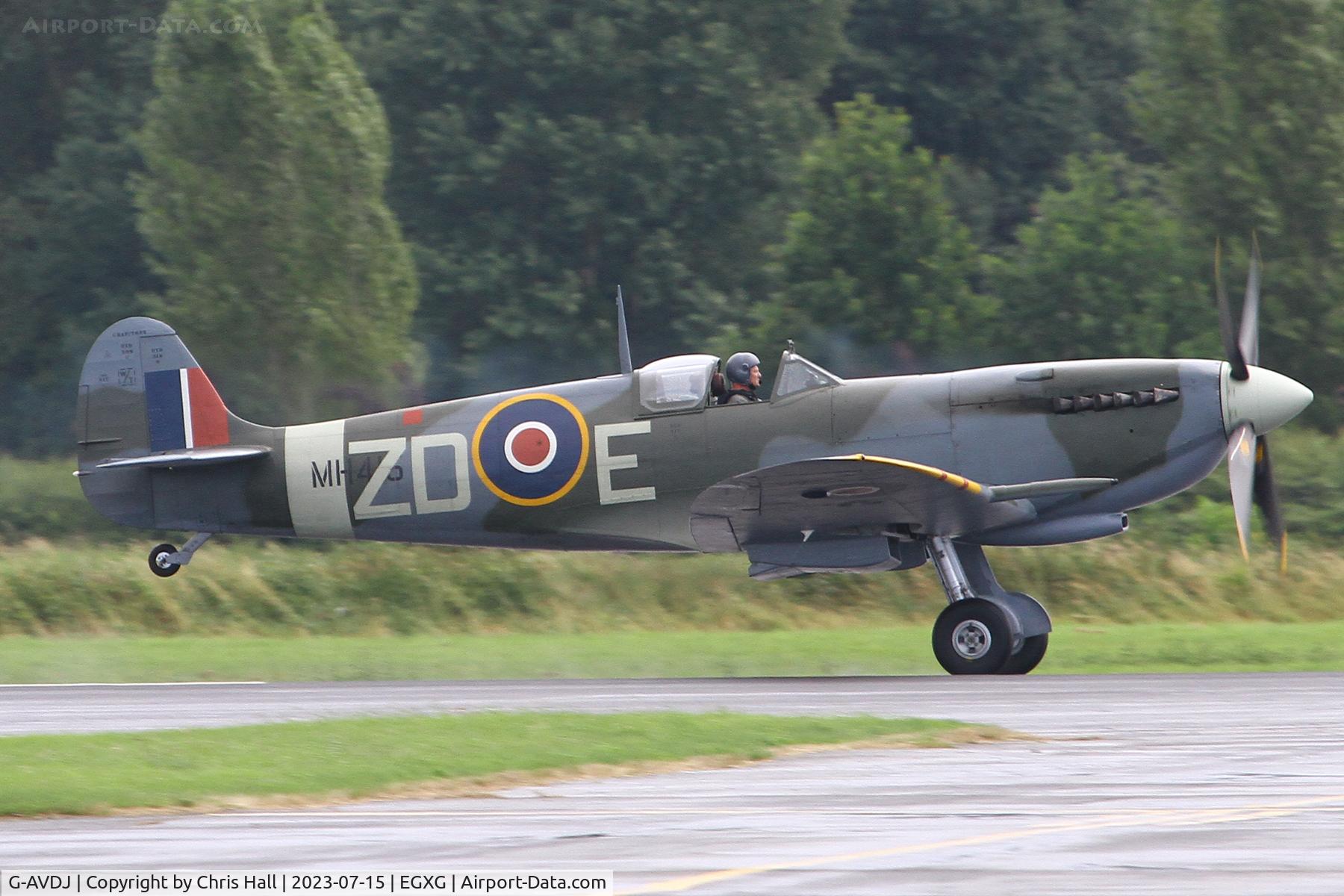G-AVDJ, 1943 Supermarine 361 Spitfire LF9C C/N CBAF.IX.533, Flying Legends 2023