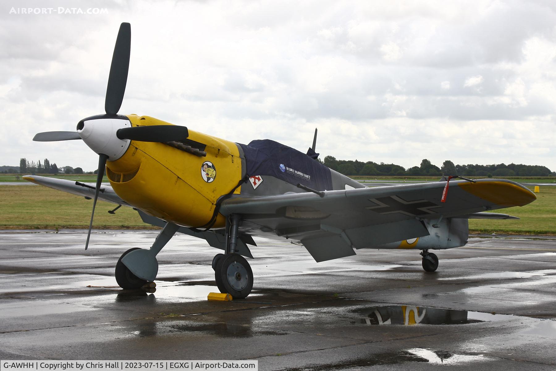 G-AWHH, 1958 Hispano HA-1112-M1L Buchon C/N 145, Flying Legends 2023