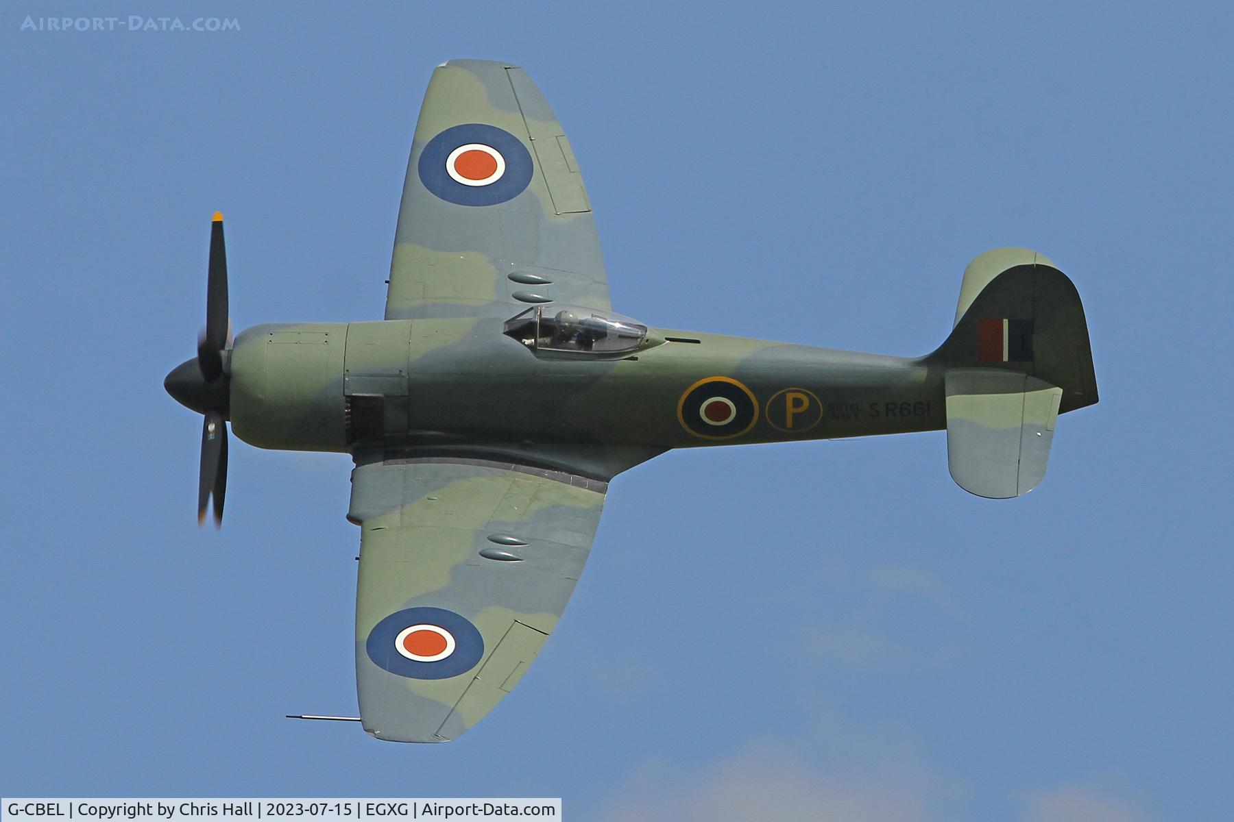 G-CBEL, 1953 Hawker Fury FB11 C/N 37539, Flying Legends 2023