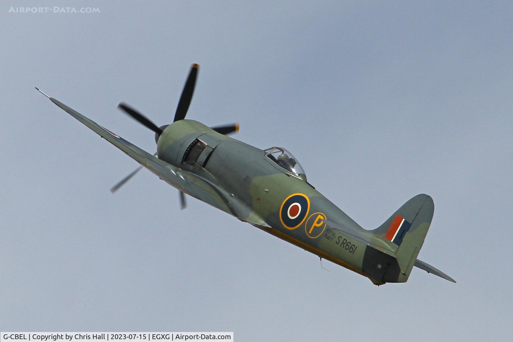 G-CBEL, 1953 Hawker Fury FB11 C/N 37539, Flying Legends 2023