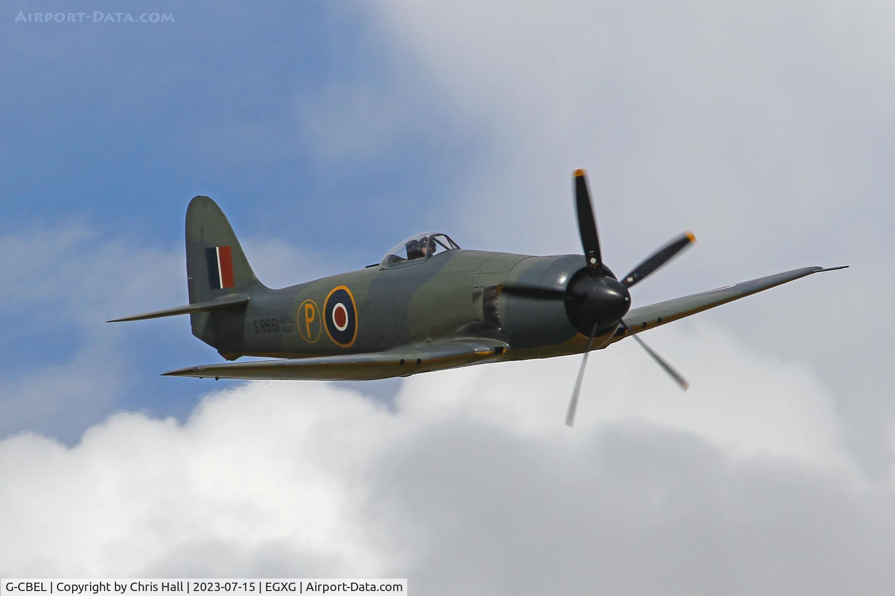 G-CBEL, 1953 Hawker Fury FB11 C/N 37539, Flying Legends 2023