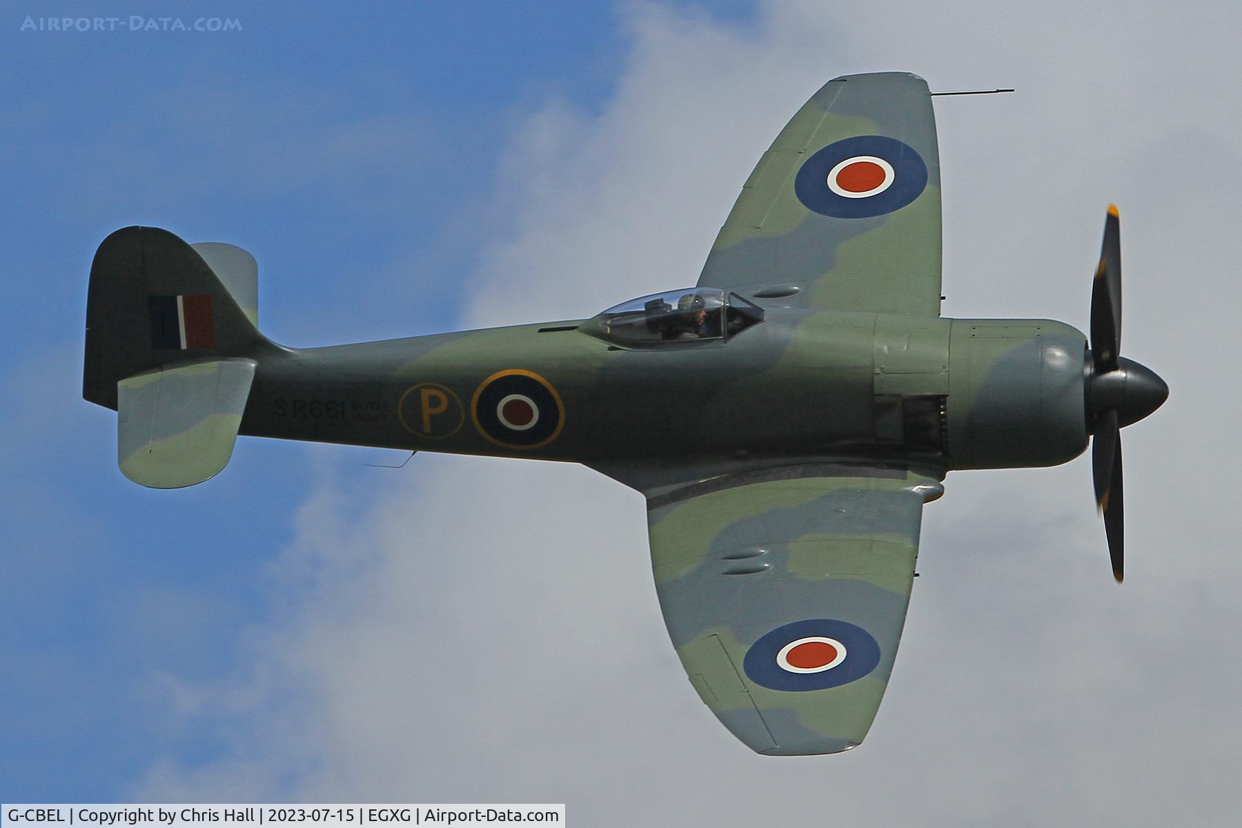 G-CBEL, 1953 Hawker Fury FB11 C/N 37539, Flying Legends 2023
