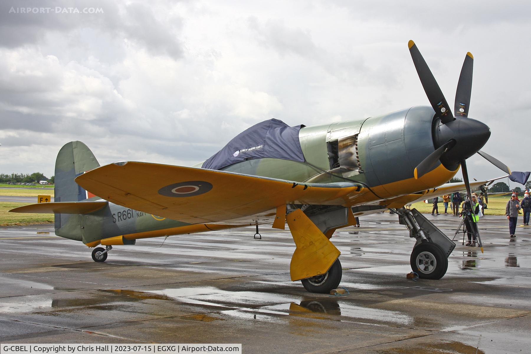 G-CBEL, 1953 Hawker Fury FB11 C/N 37539, Flying Legends 2023
