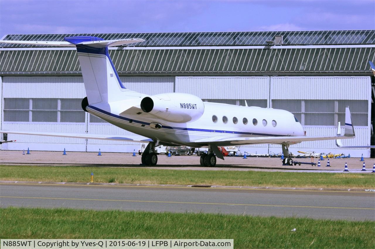 N885WT, 2009 Gulfstream Aerospace GV-SP (G550) C/N 5237, Gulfstream Aerospace GV-SP, Paris-Le Bourget airport (LFPB-LBG)