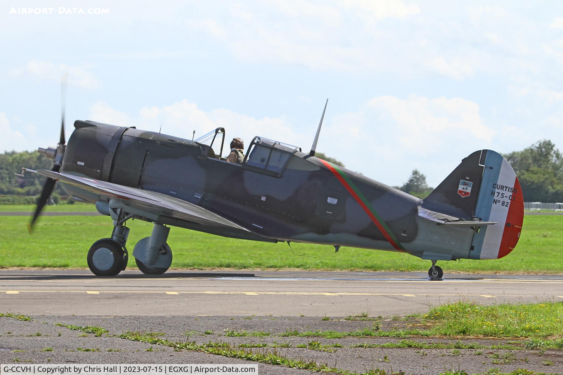 G-CCVH, 1939 Curtiss H-75A-1 C/N 12881, Flying Legends 2023