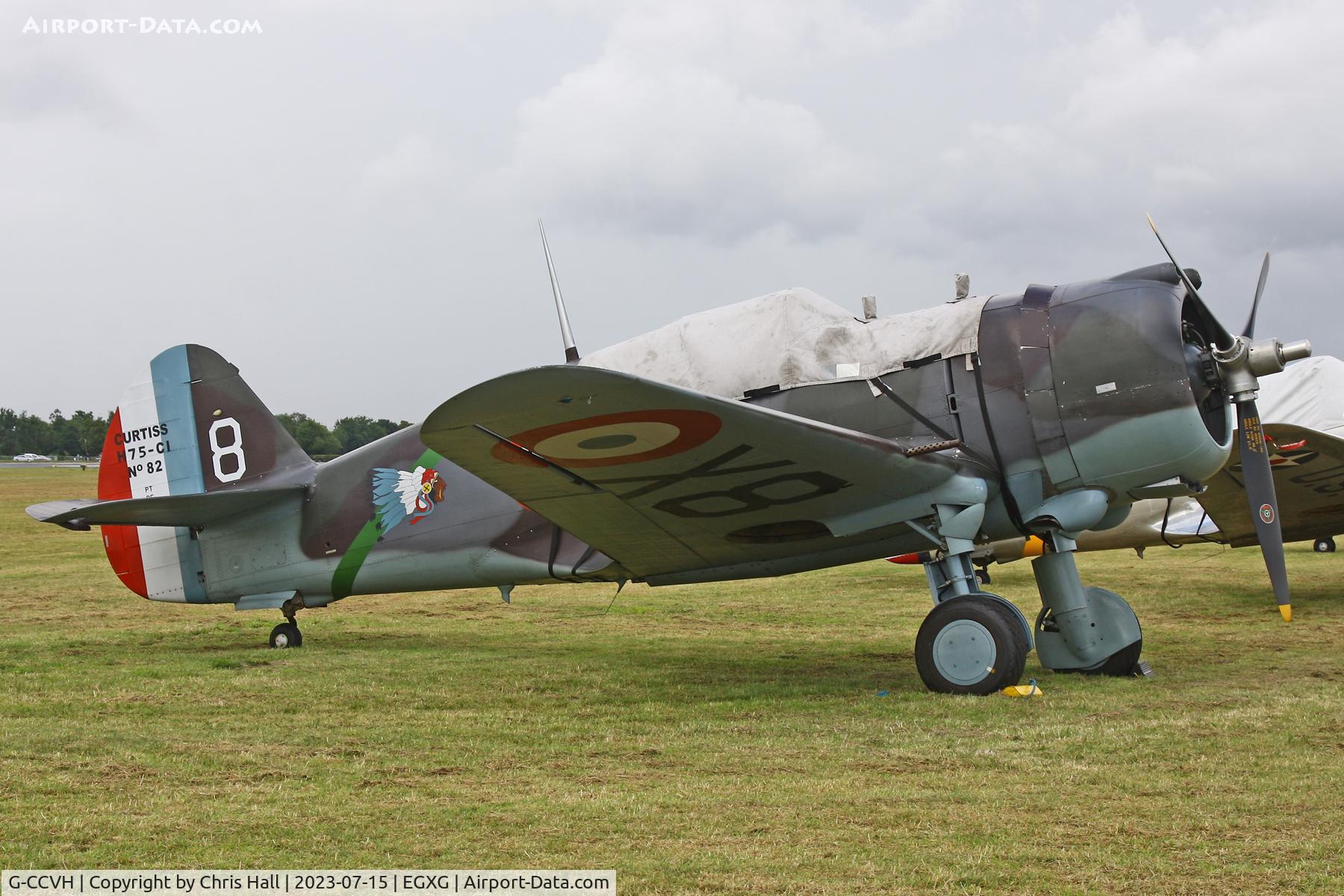 G-CCVH, 1939 Curtiss H-75A-1 C/N 12881, Flying Legends 2023