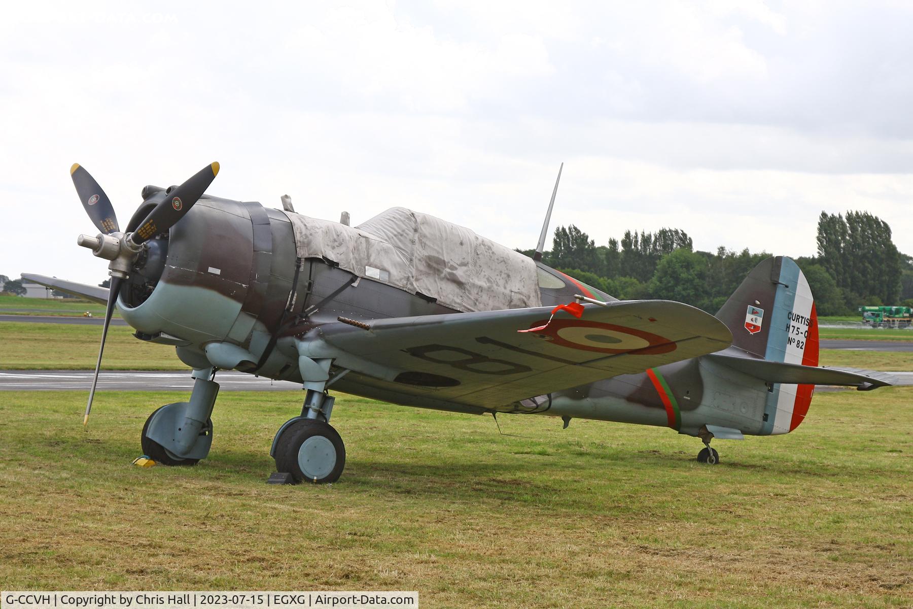 G-CCVH, 1939 Curtiss H-75A-1 C/N 12881, Flying Legends 2023