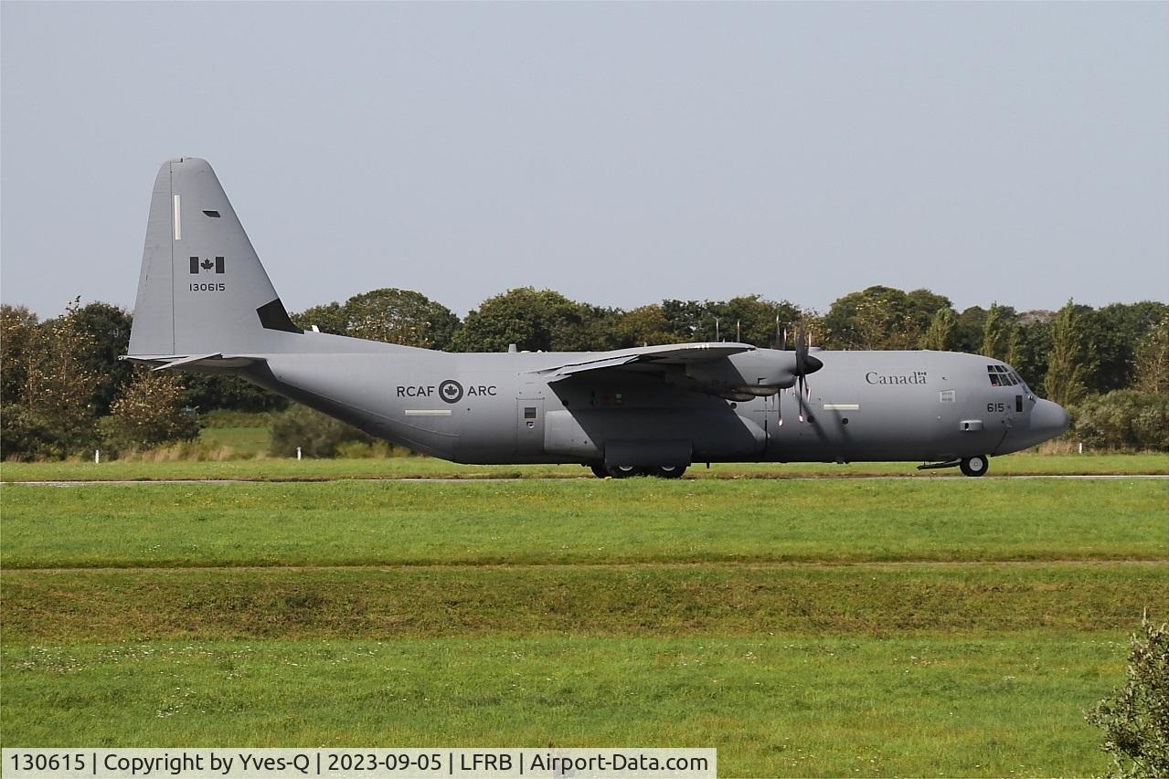 130615, 2012 Lockheed Martin CC-130J-30 Hercules C/N 382-5688, Lockheed Martin CC-130J-30 Hercules, Taxiing rwy 25L, Brest-Bretagne Airport (LFRB-BES)