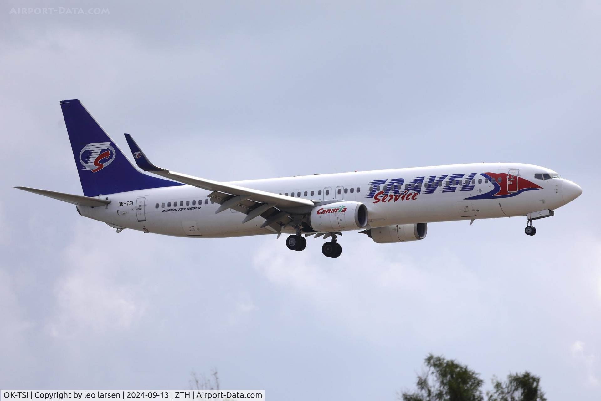 OK-TSI, 2011 Boeing 737-9GJ/ER C/N 37363, Zakynthos 13.9.2024