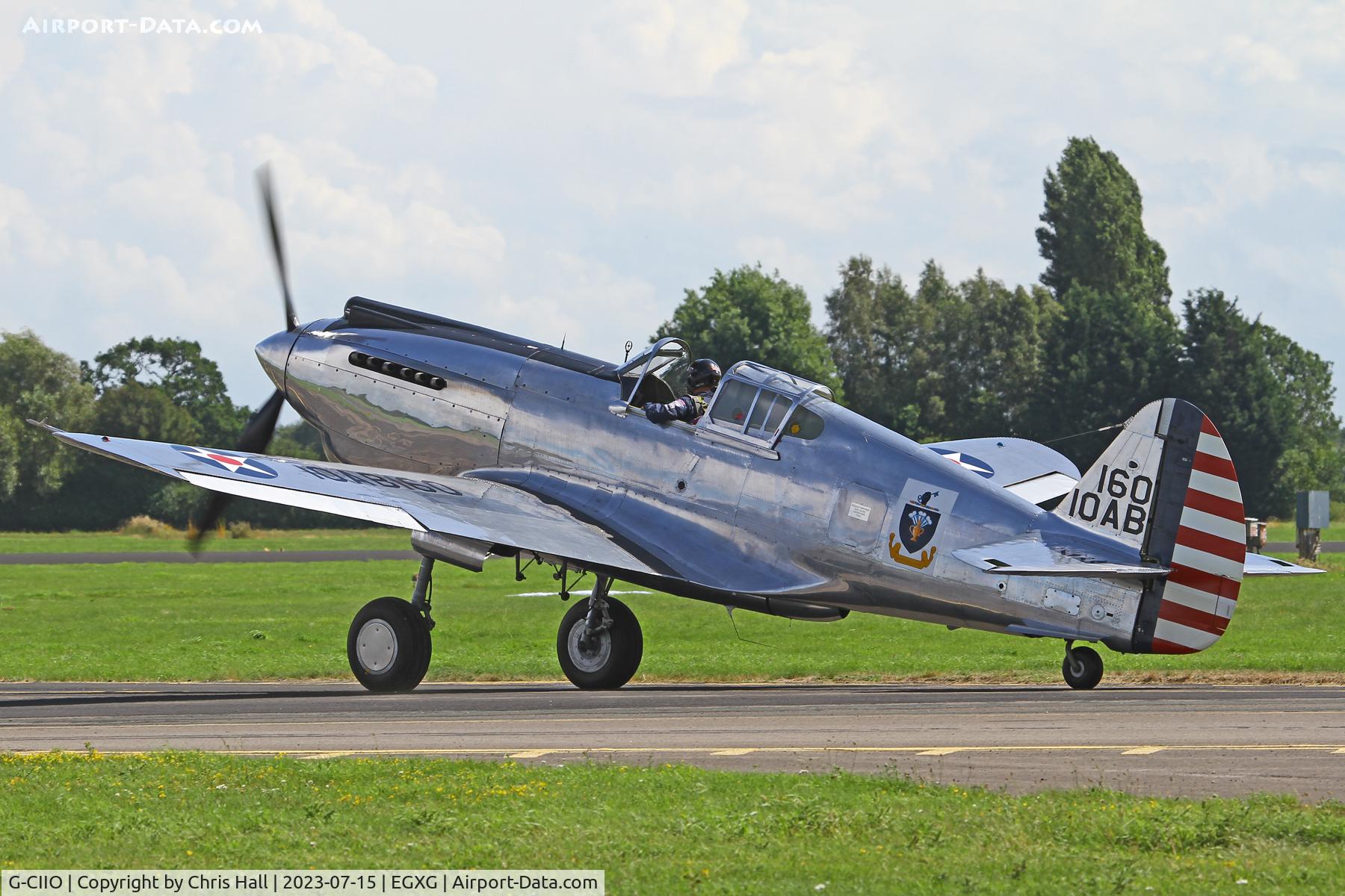 G-CIIO, 1941 Curtiss P-40C Warhawk C/N 16161, Flying Legends 2023